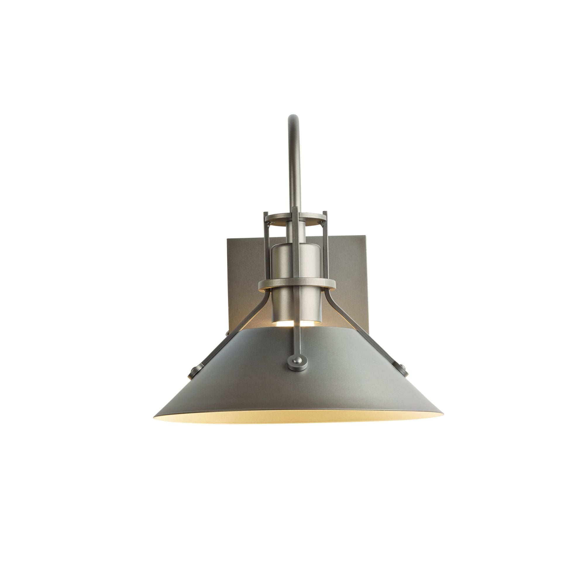 Henry Small Outdoor Sconce 1-Light in Coastal Dark Smoke