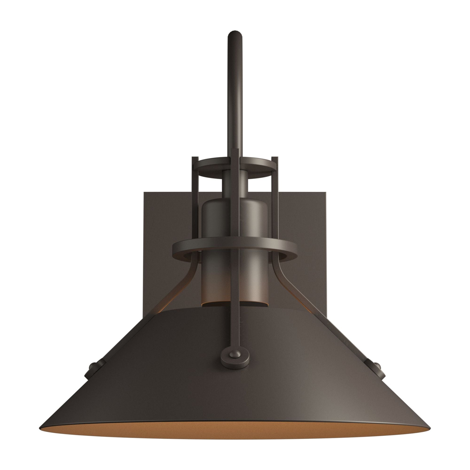 Henry Small Outdoor Sconce 1-Light in Coastal Dark Smoke