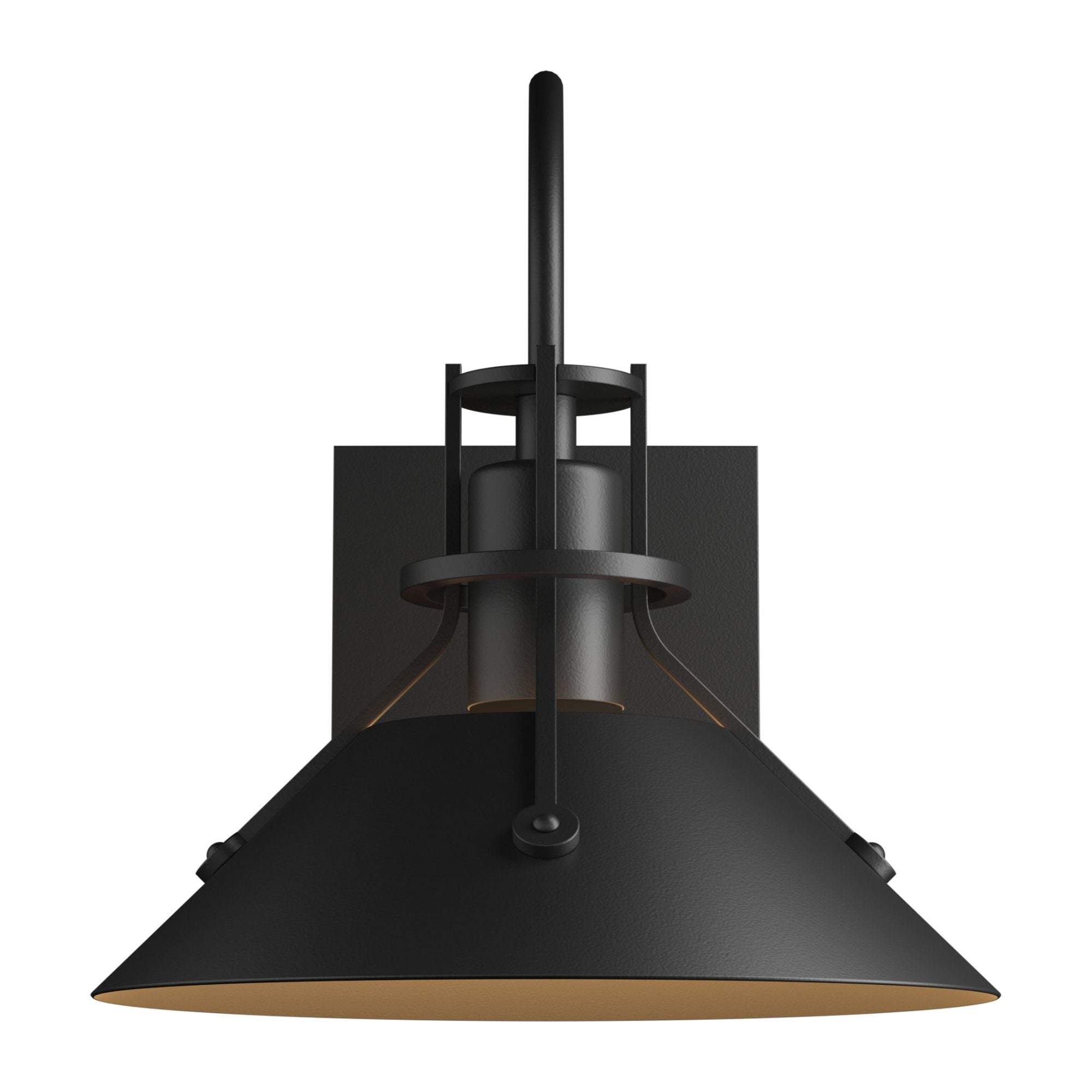 Henry Small Outdoor Sconce 1-Light in Coastal Black