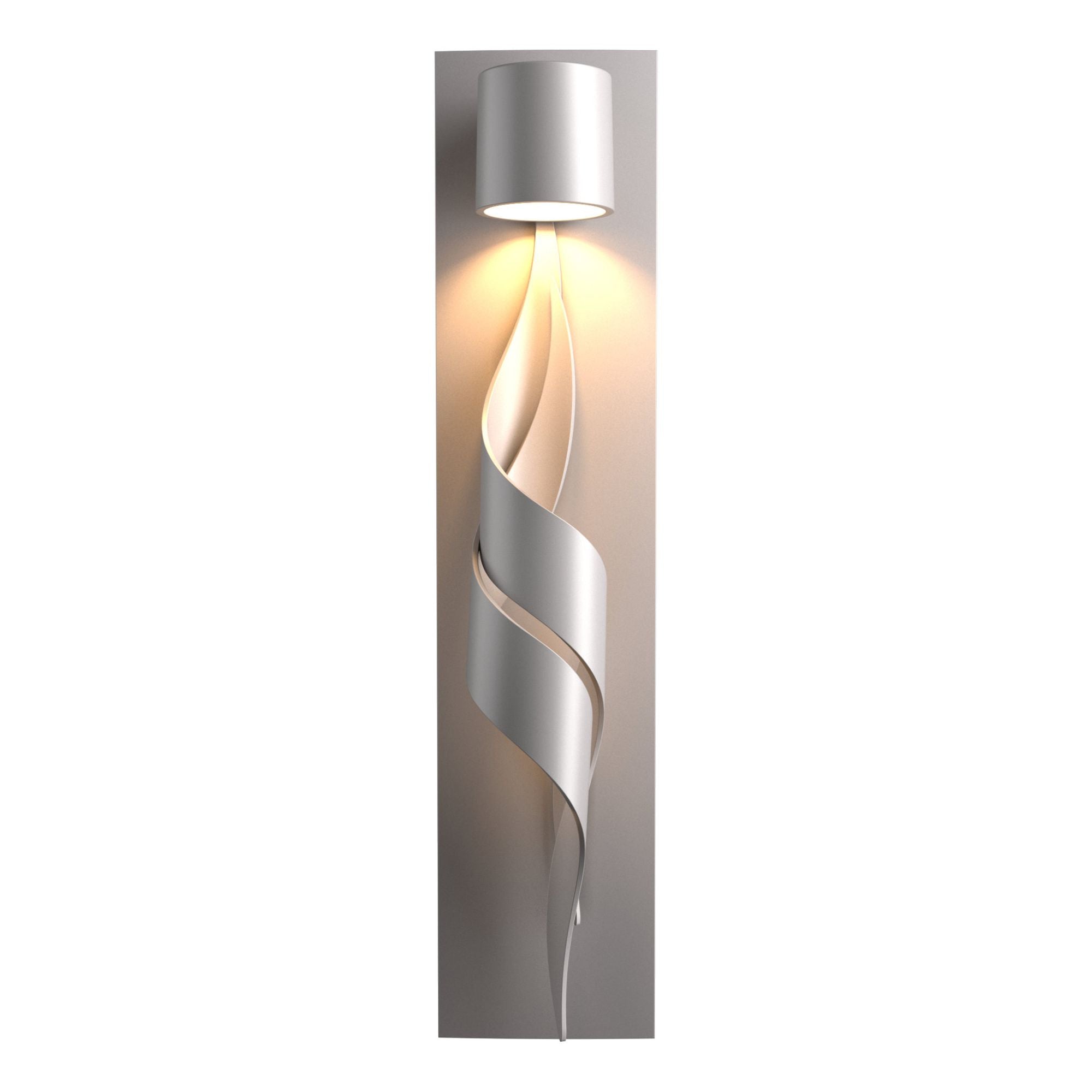 Flux Dark Sky Friendly Outdoor Sconce 1-Light in Coastal Burnished Steel