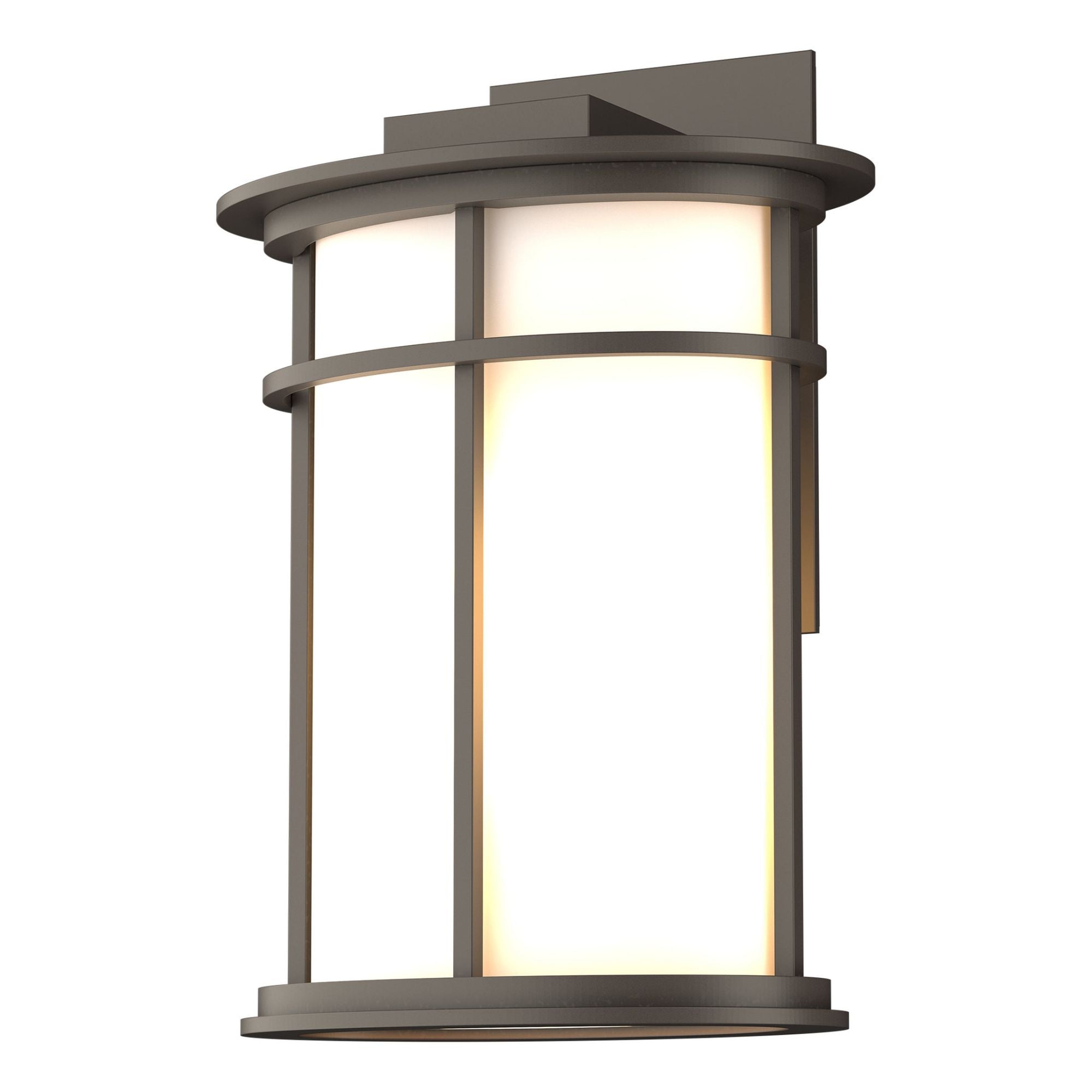 Province Outdoor Sconce 1-Light Opal Glass (GG) in Coastal Dark Smoke