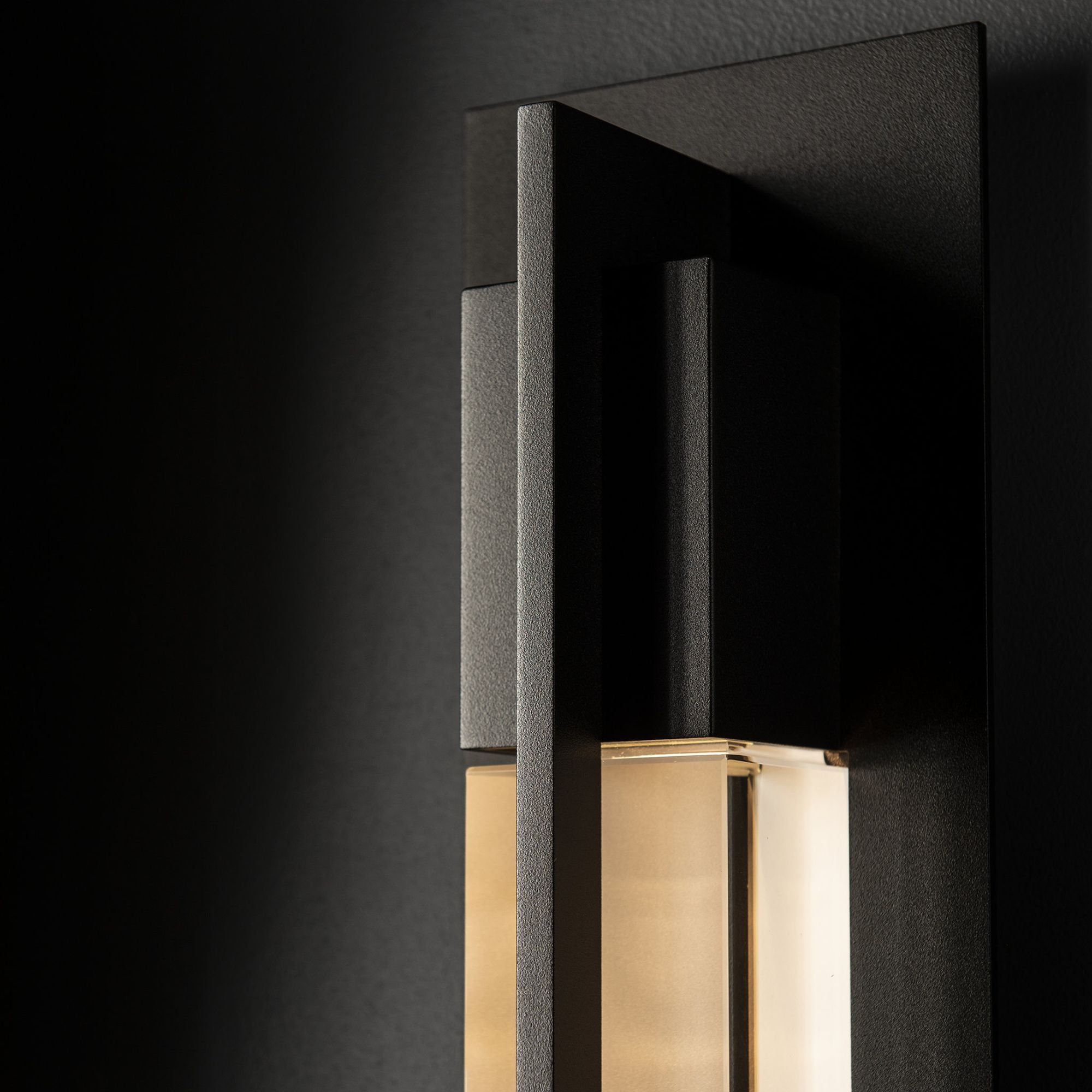Axis Large Outdoor Sconce 1-Light Clear Glass (ZM) in Coastal Oil Rubbed Bronze