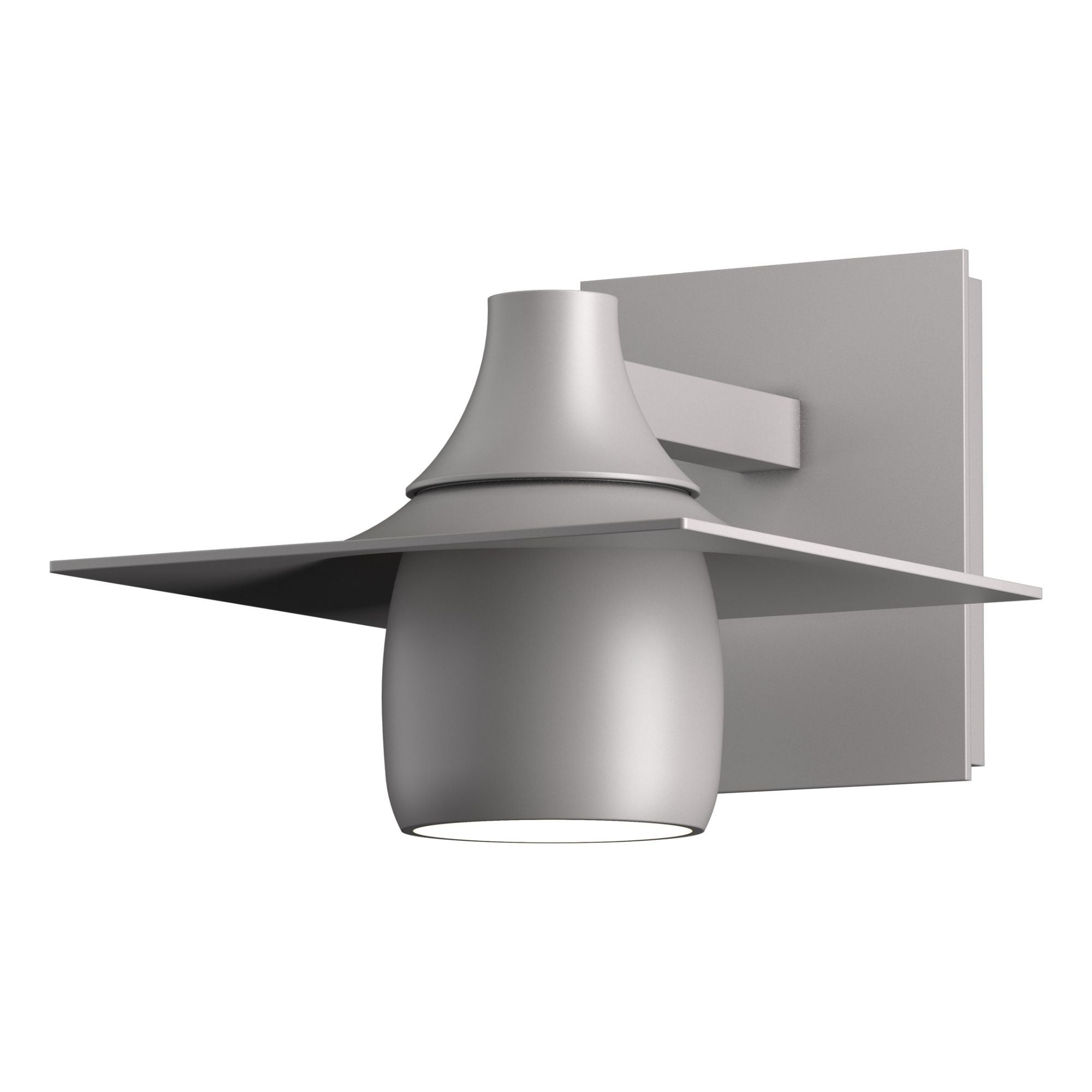 Hood Dark Sky Outdoor Sconce 1-Light in Coastal Burnished Steel