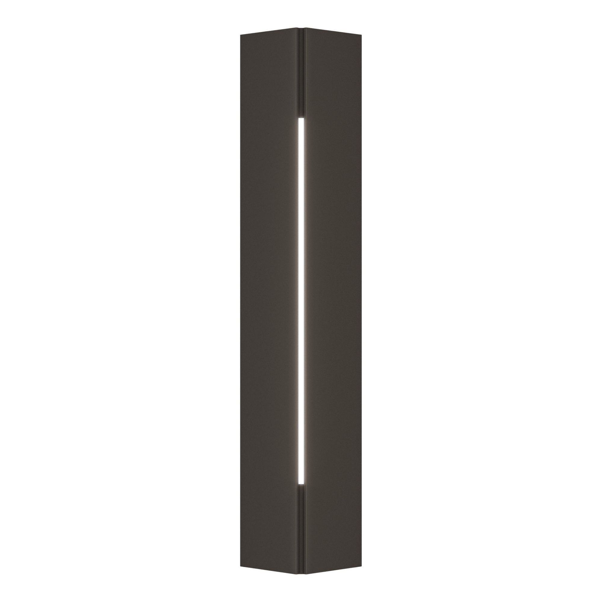 Gallery Small Outdoor Sconce 2-Light White Acrylic (ZZ) in Coastal Dark Smoke