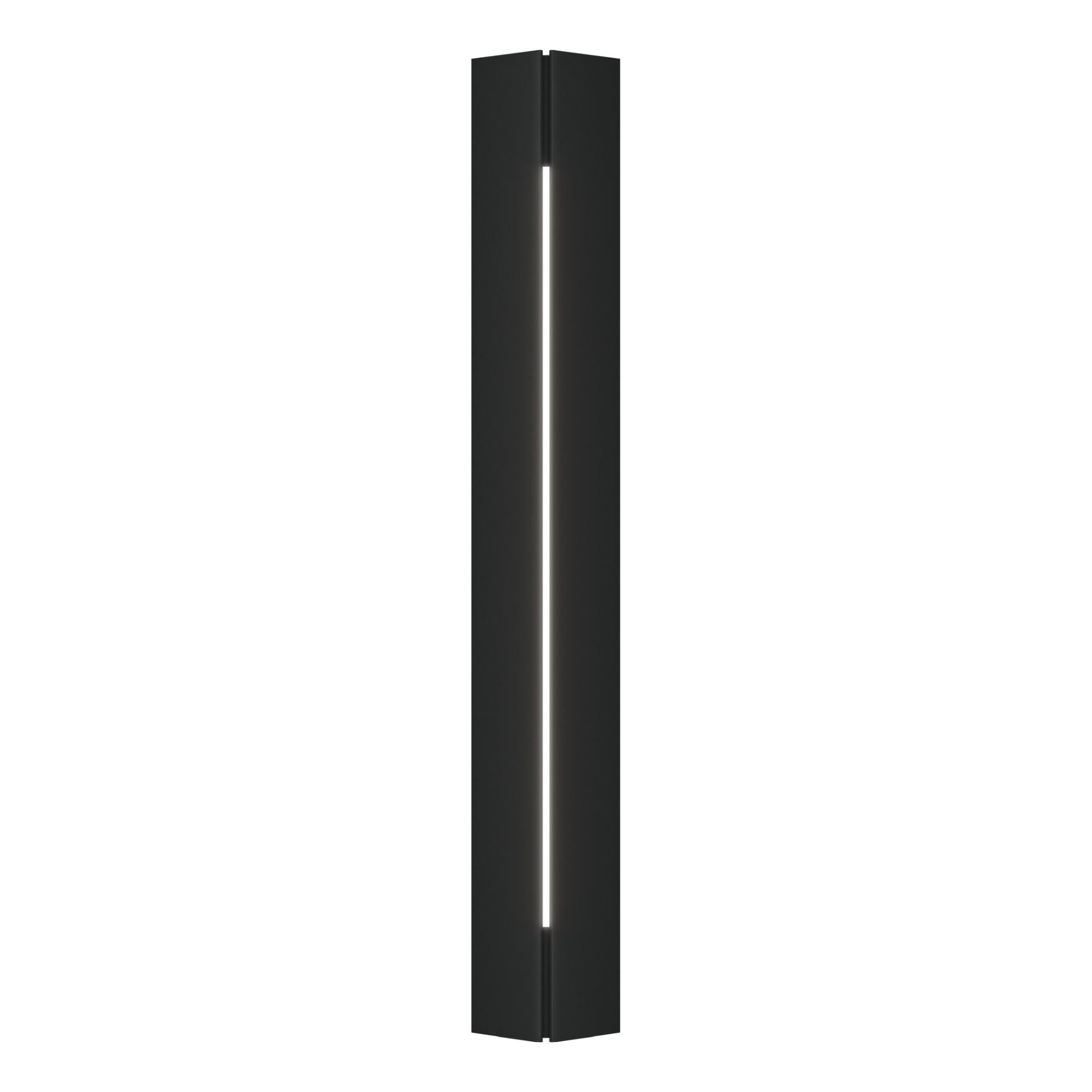 Gallery Outdoor Sconce 2-Light White Acrylic (ZZ) in Coastal Black