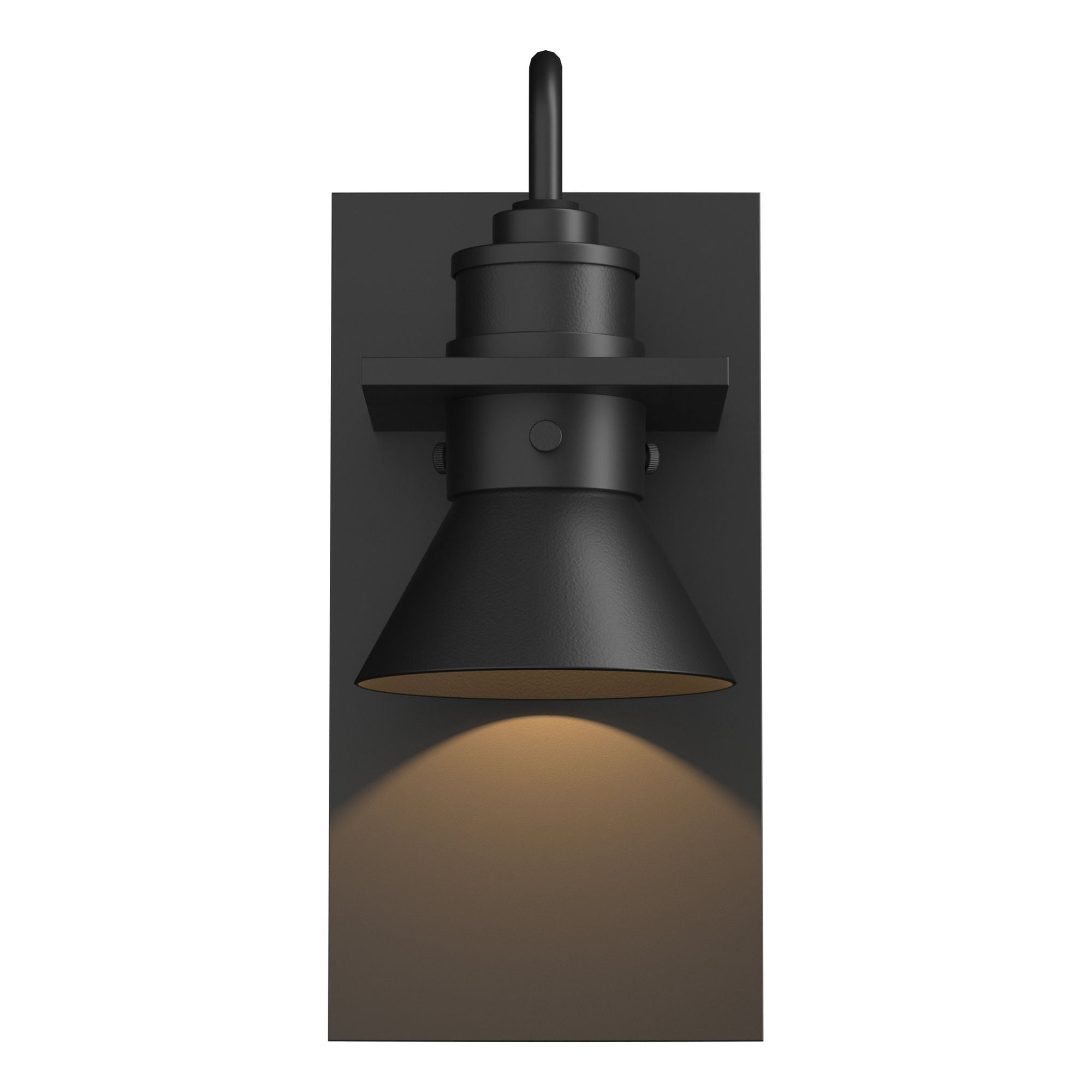 Erlenmeyer Dark Sky Friendly Outdoor Sconce 1-Light Coastal Black Accent in Coastal Black