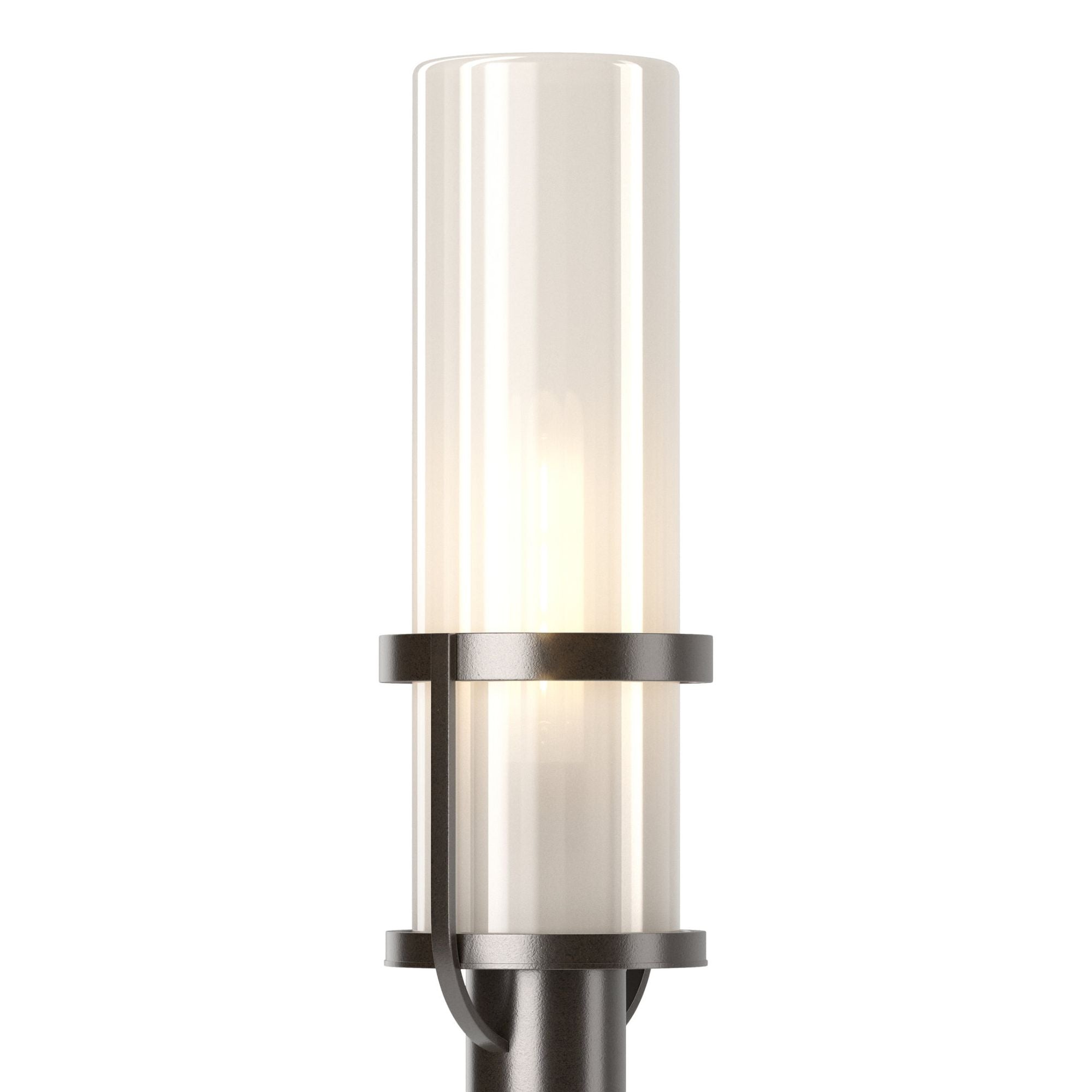 Alcove Outdoor Post Light 1-Light Frosted Glass (FD) in Coastal Oil Rubbed Bronze