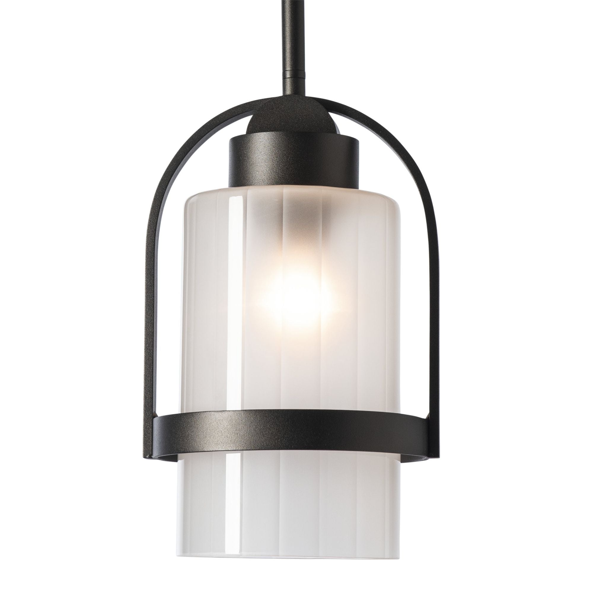 Alcove Outdoor Pendant 1-Light Frosted Glass (FD) in Coastal Oil Rubbed Bronze