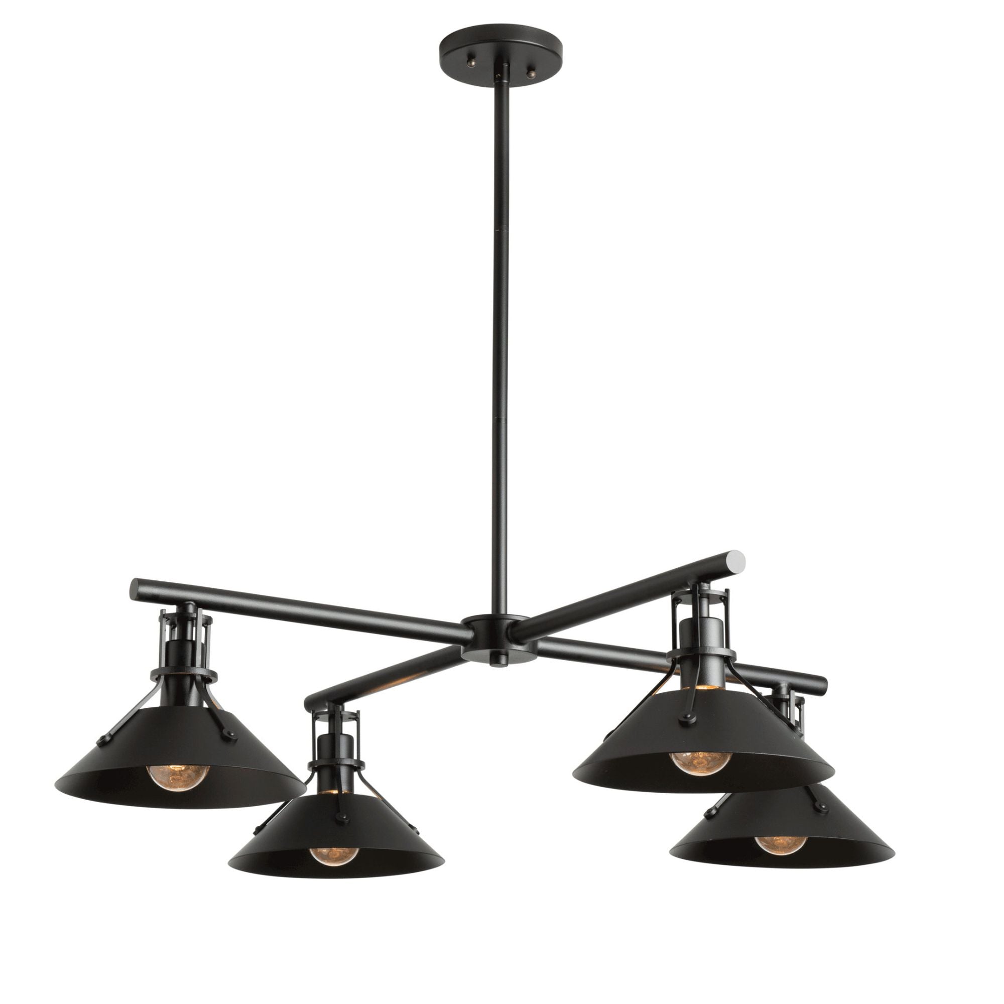 Henry Outdoor 4-Light Pendant 4-Light in Coastal Black