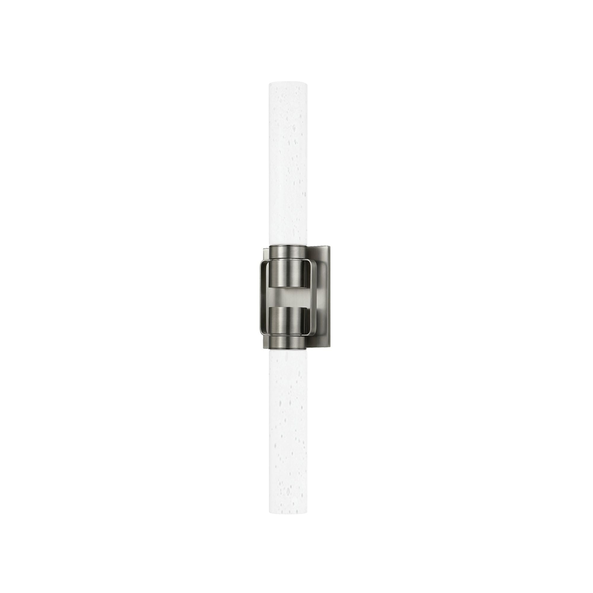 Glen Oaks 2-Light Wall Sconce in Vintage Pewter 4.25W x 26.25H