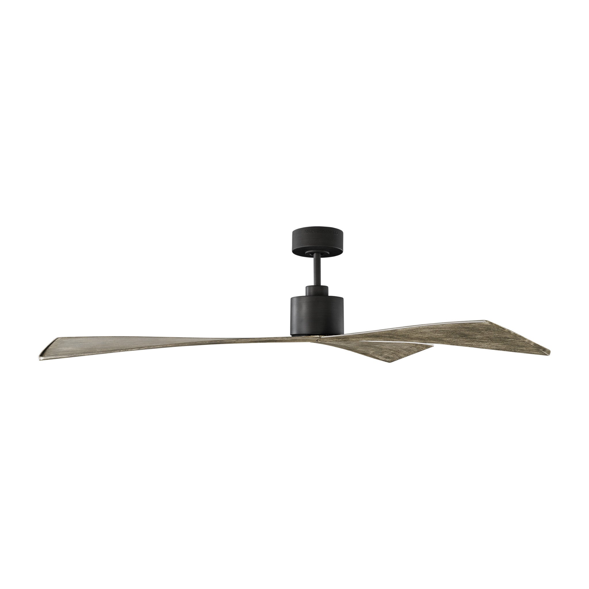 Sean Lavin Adler 60" Ceiling Fan  in Aged Pewter  w/ Light Grey Weathered Oak Blade D:60'' H:12 1/2''