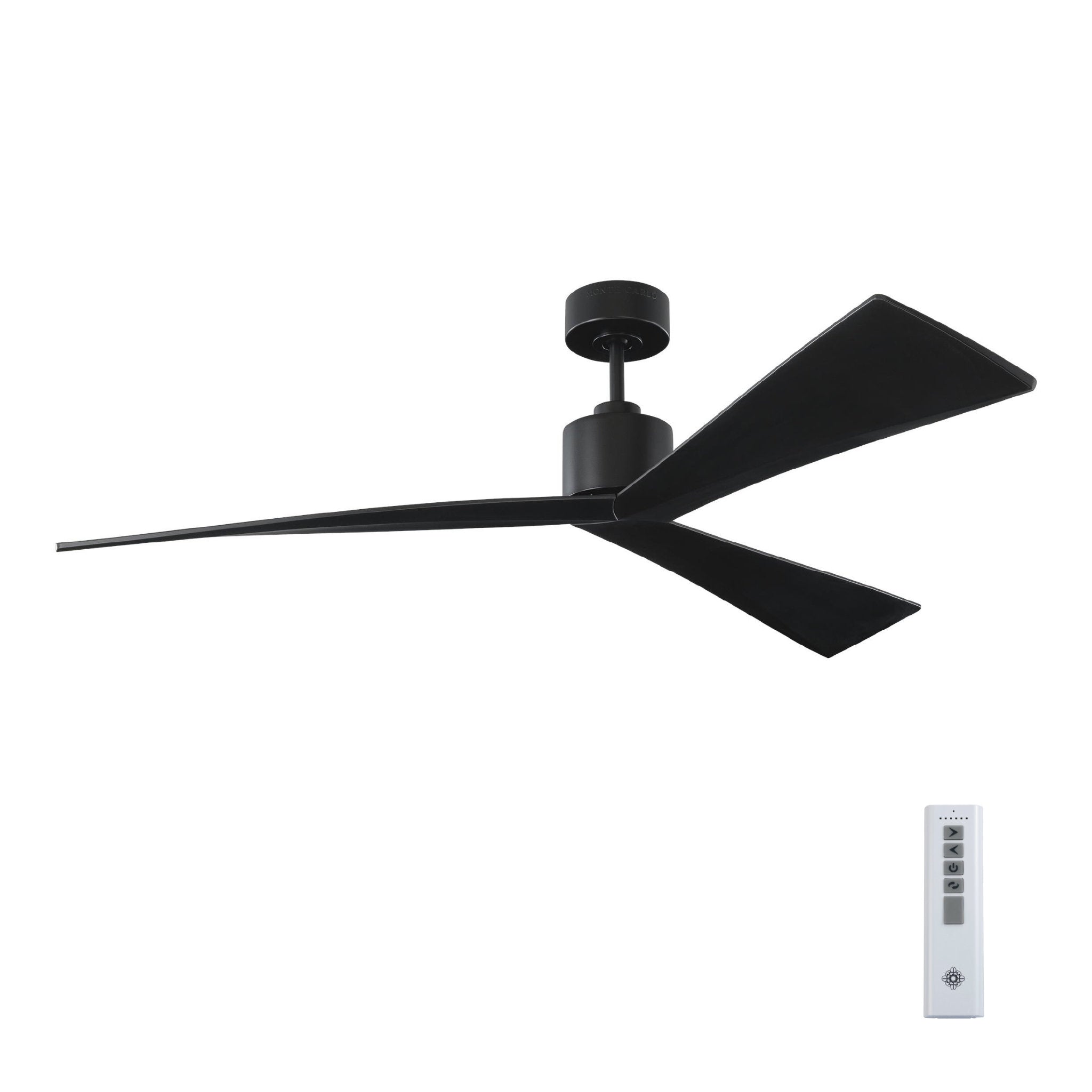 Sean Lavin Adler 60" Ceiling Fan  in Matte Black  w/ Matte Black Blade D:60'' H:12 1/2''