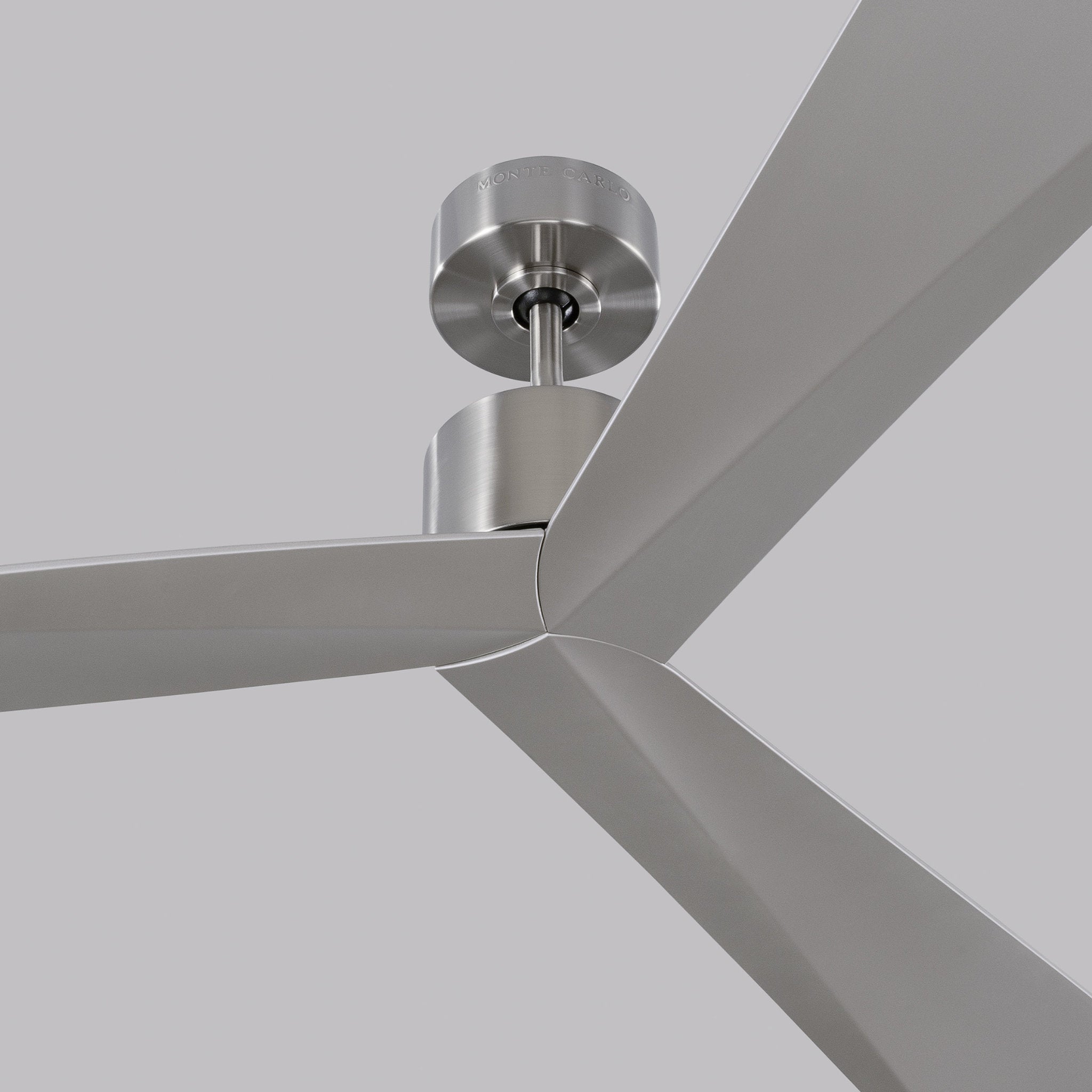 Sean Lavin Adler 60" Ceiling Fan  in Brushed Steel  w/ Silver ABS Blade D:60'' H:12 1/2''