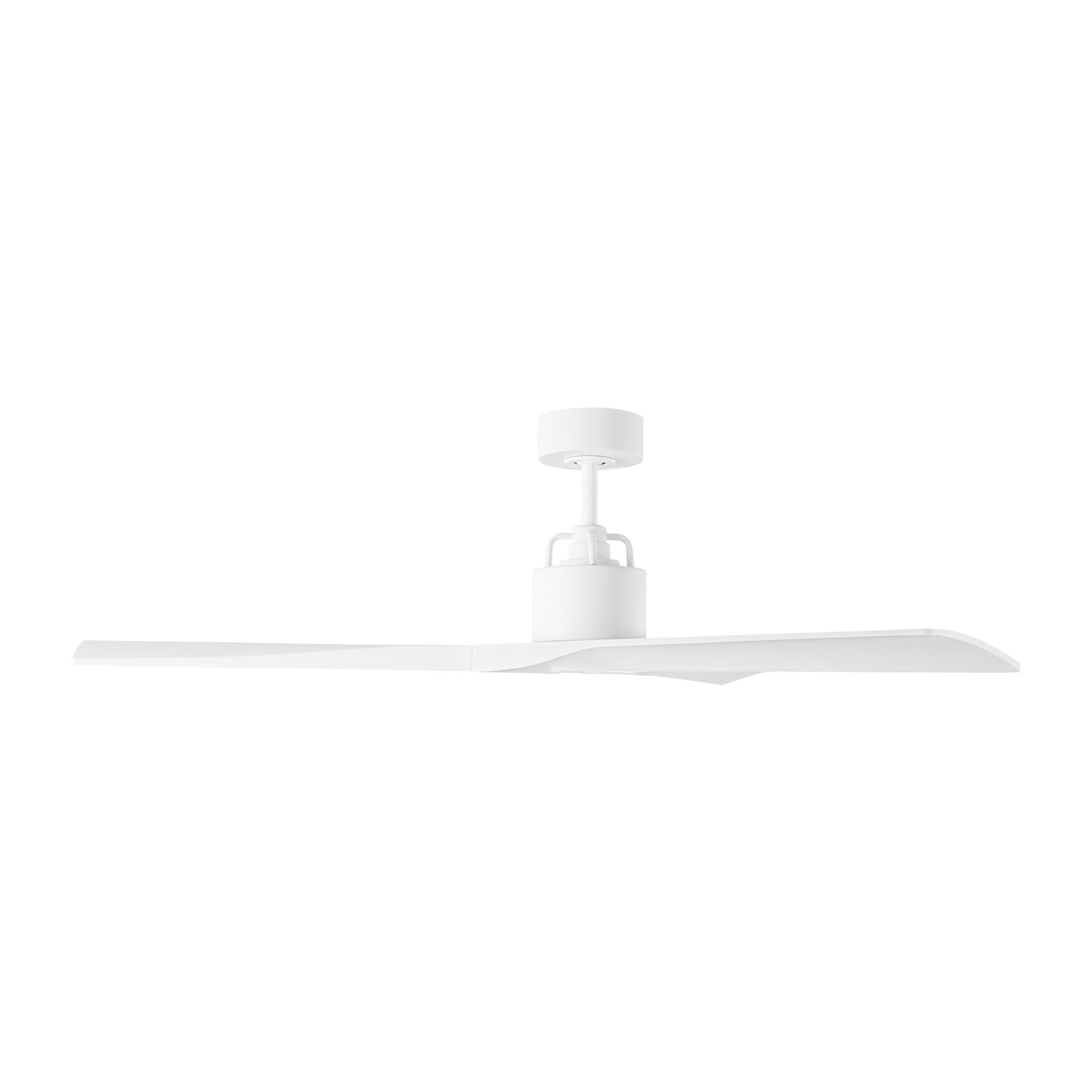 Alma 52" Ceiling Fan  in Matte White  w/ Matte White Blade D:52'' H:13 3/32''