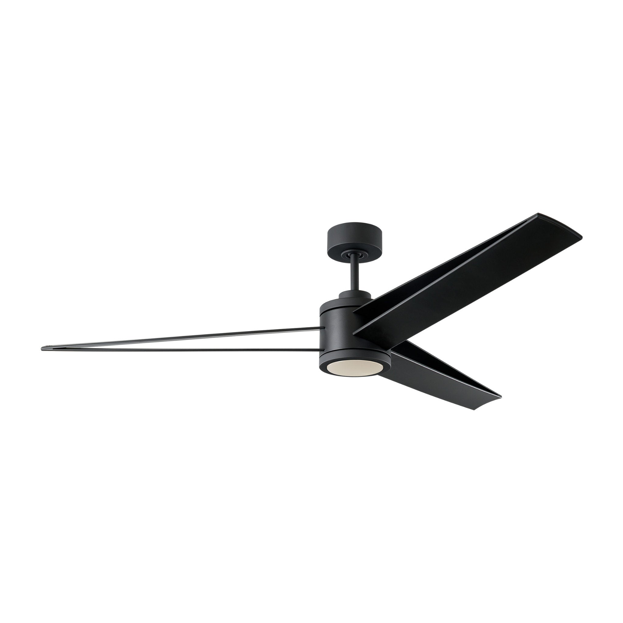 Armstrong 60" LED Ceiling Fan  in Midnight Black  w/ Midnight Black Blade D:60'' H:14 3/32''