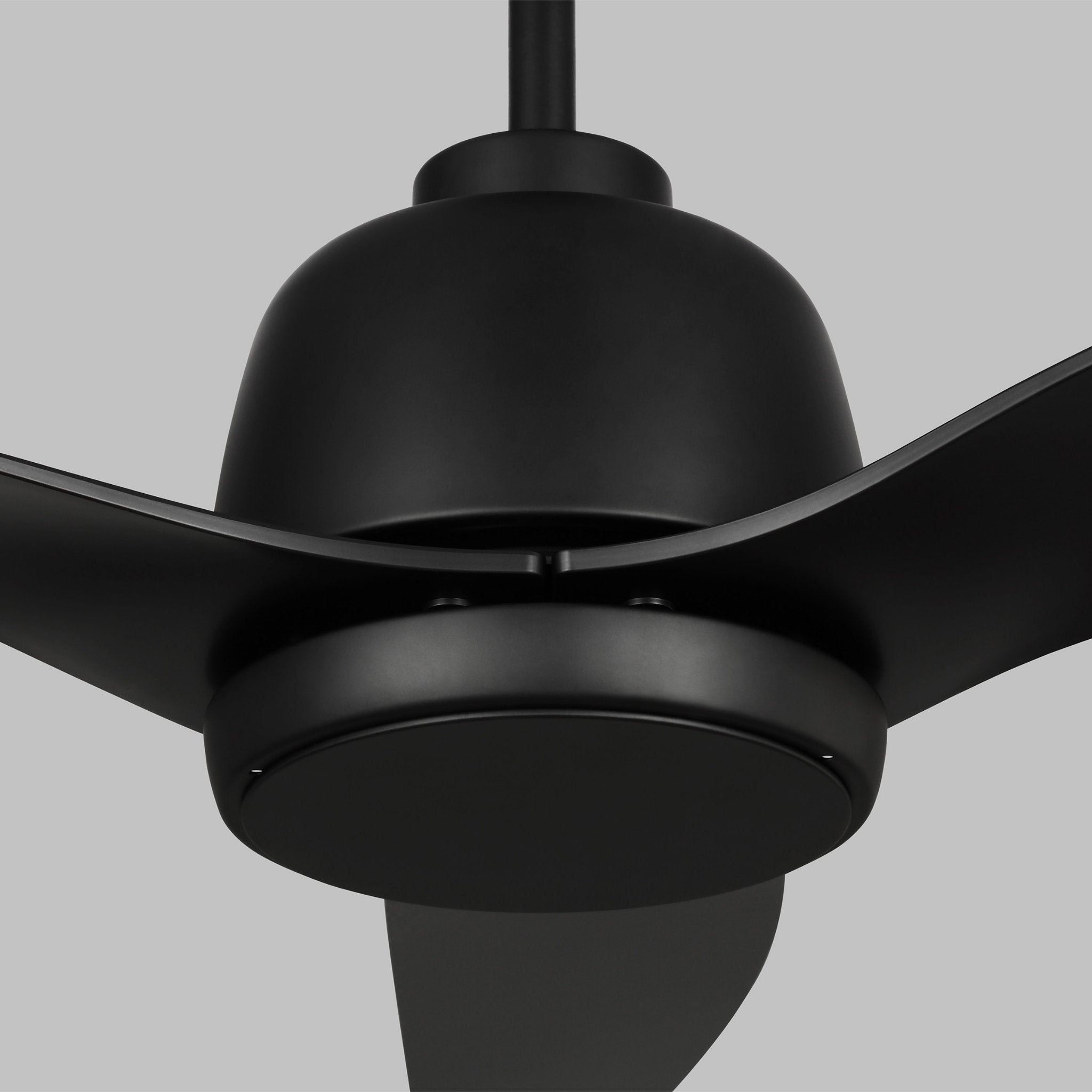 Avila 52" LED Ceiling Fan  in Midnight Black  w/ Midnight Black Blade D:54'' H:16 3/16''