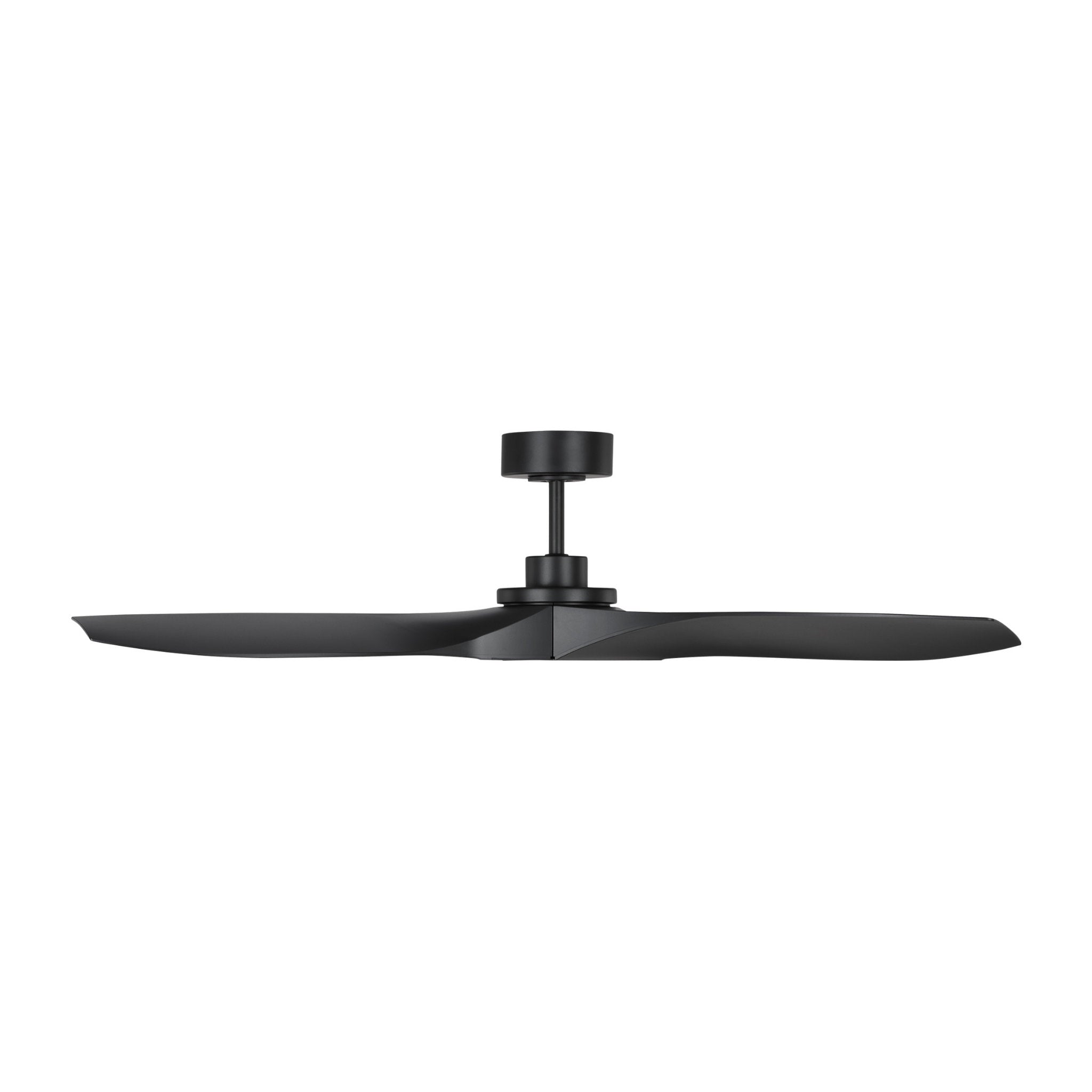 Collins 52" Ceiling Fan  in Midnight Black  w/ Midnight Black Blade D:52'' H:11 13/16''