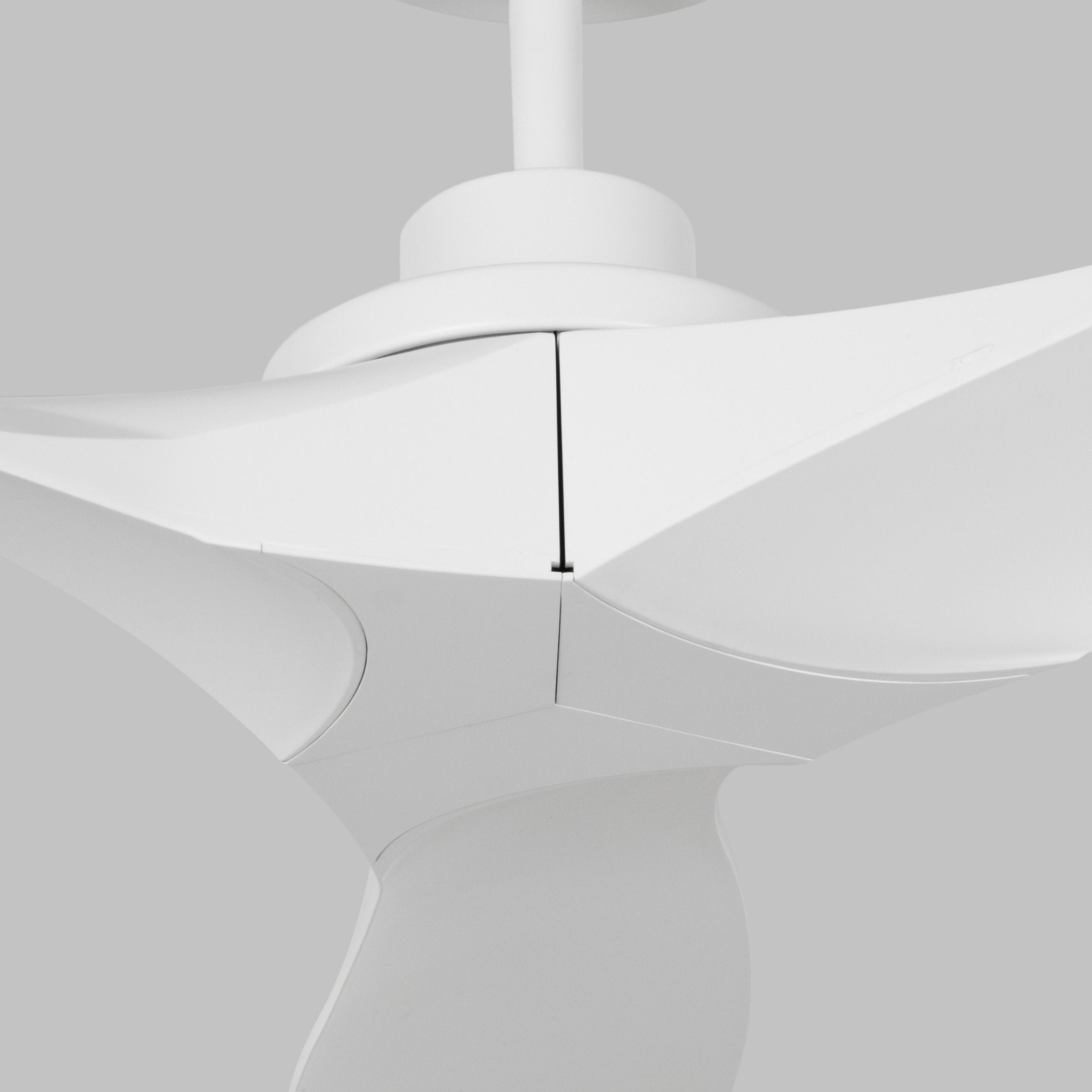 Collins 52" Ceiling Fan  in Matte White  w/ Matte White Blade D:52'' H:11 13/16''