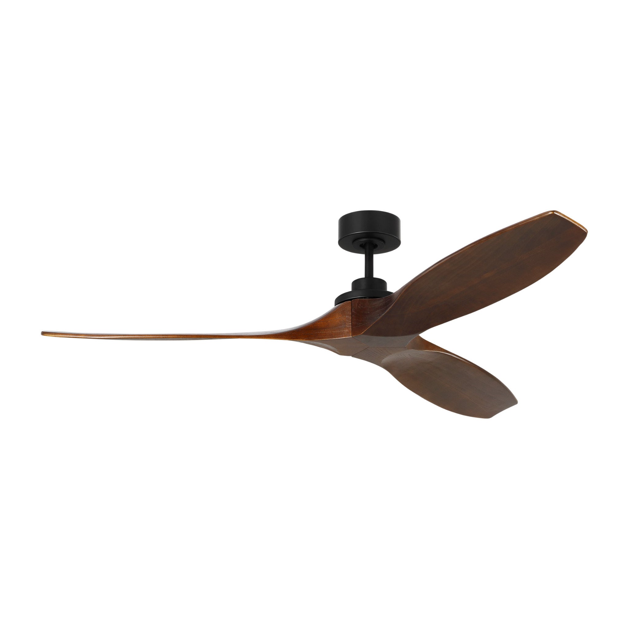 Sean Lavin Collins 60" Ceiling Fan  in Midnight Black  w/ Dark Walnut Blade D:60'' H:12 1/2''
