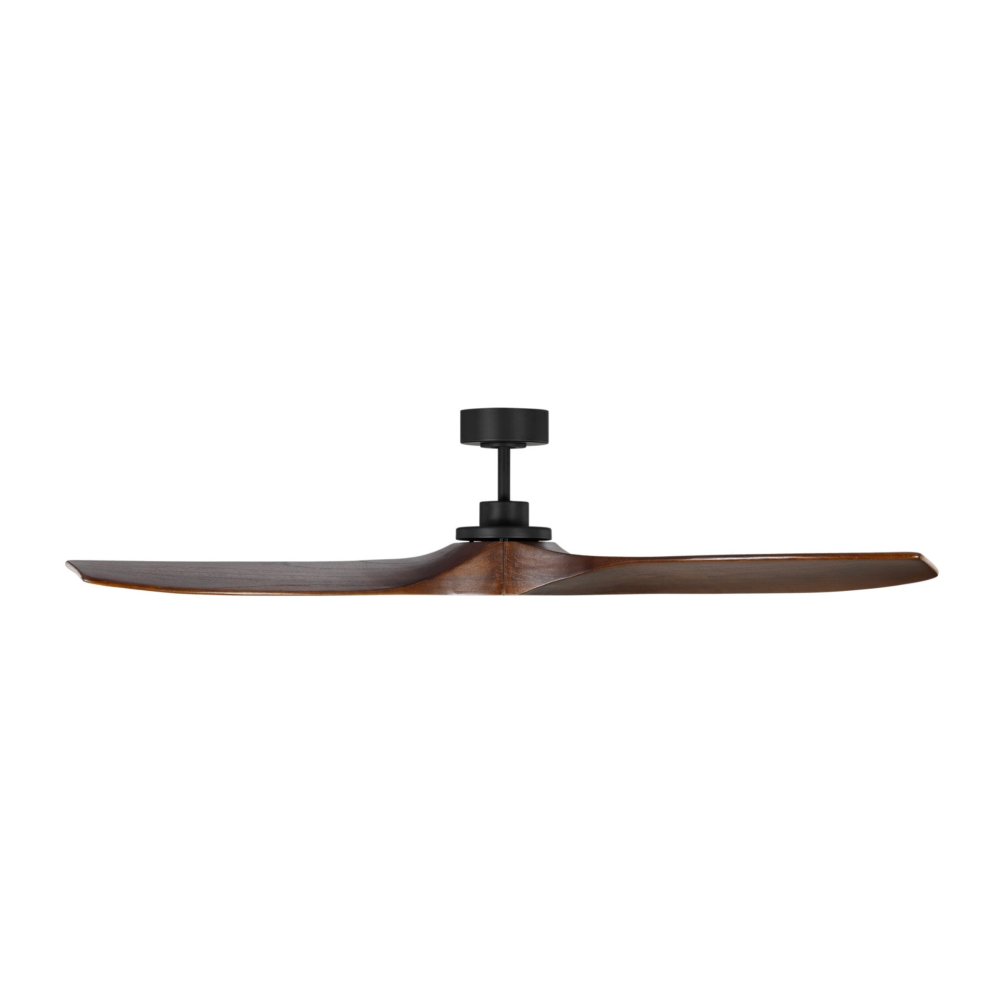 Sean Lavin Collins 60" Ceiling Fan  in Midnight Black  w/ Dark Walnut Blade D:60'' H:12 1/2''