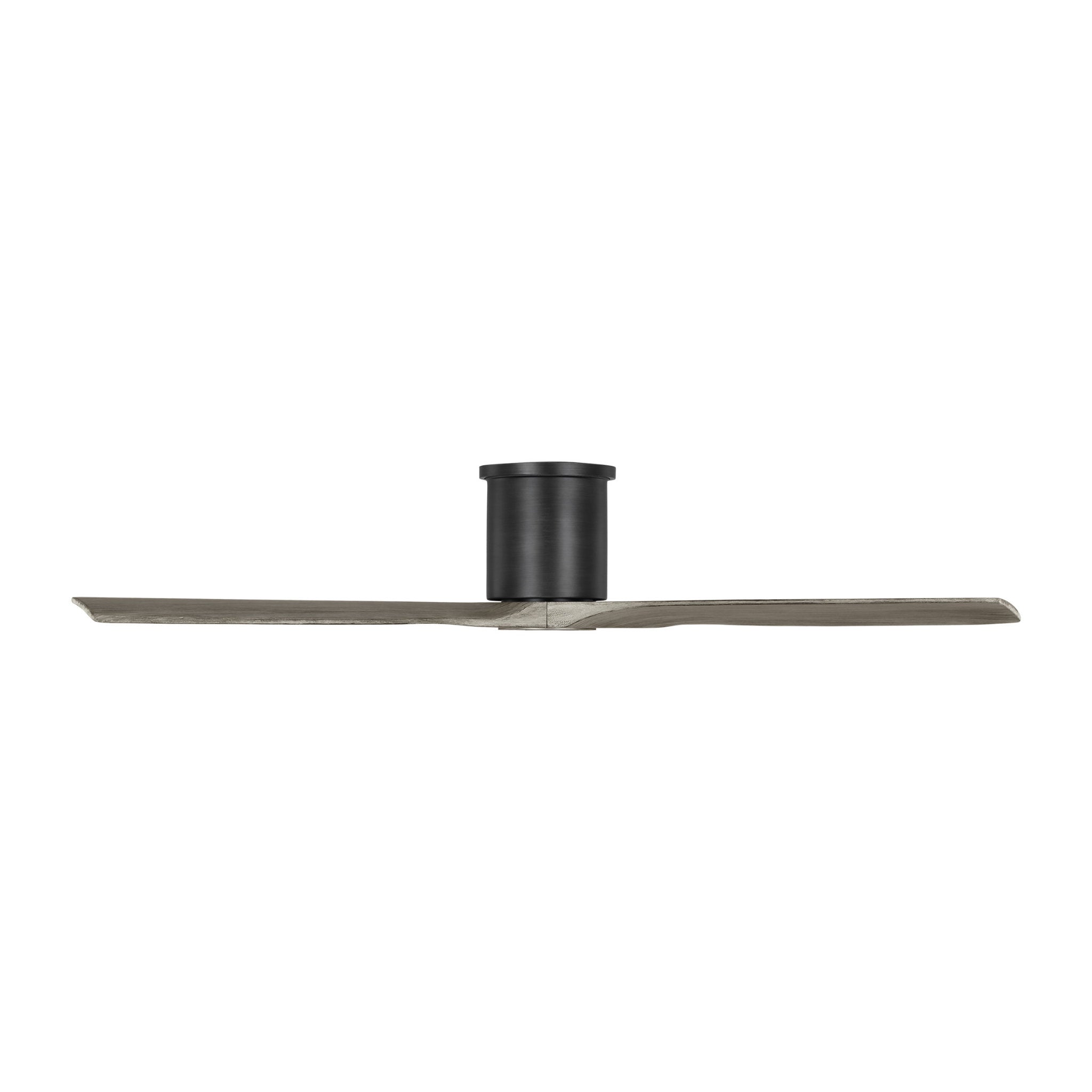 Collins 52" Ceiling Fan  in Aged Pewter  w/ Light Grey Weathered Oak Blade D:52'' H:8 19/32''