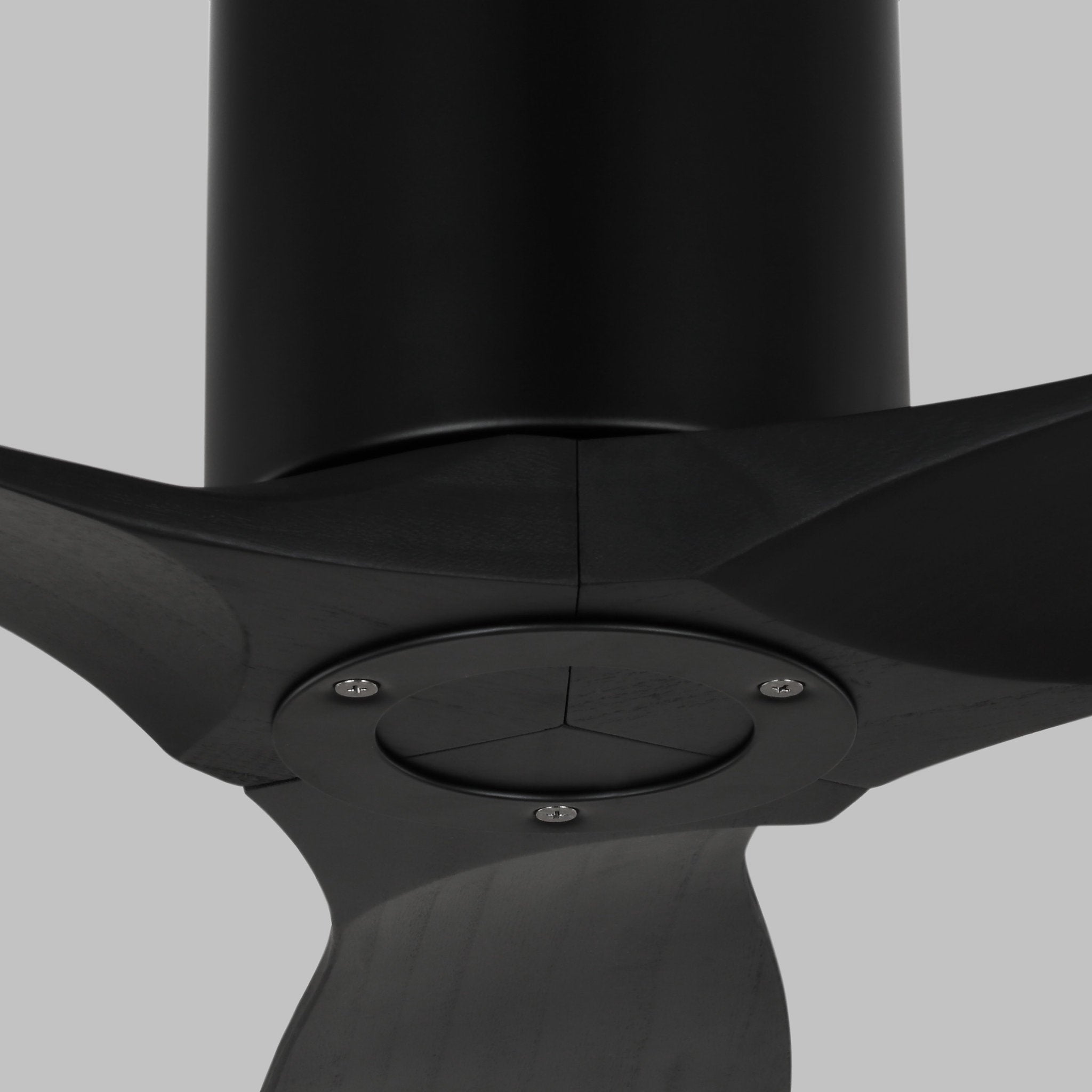 Collins 52" Ceiling Fan  in Midnight Black  w/ Midnight Black Blade D:52'' H:8 19/32''