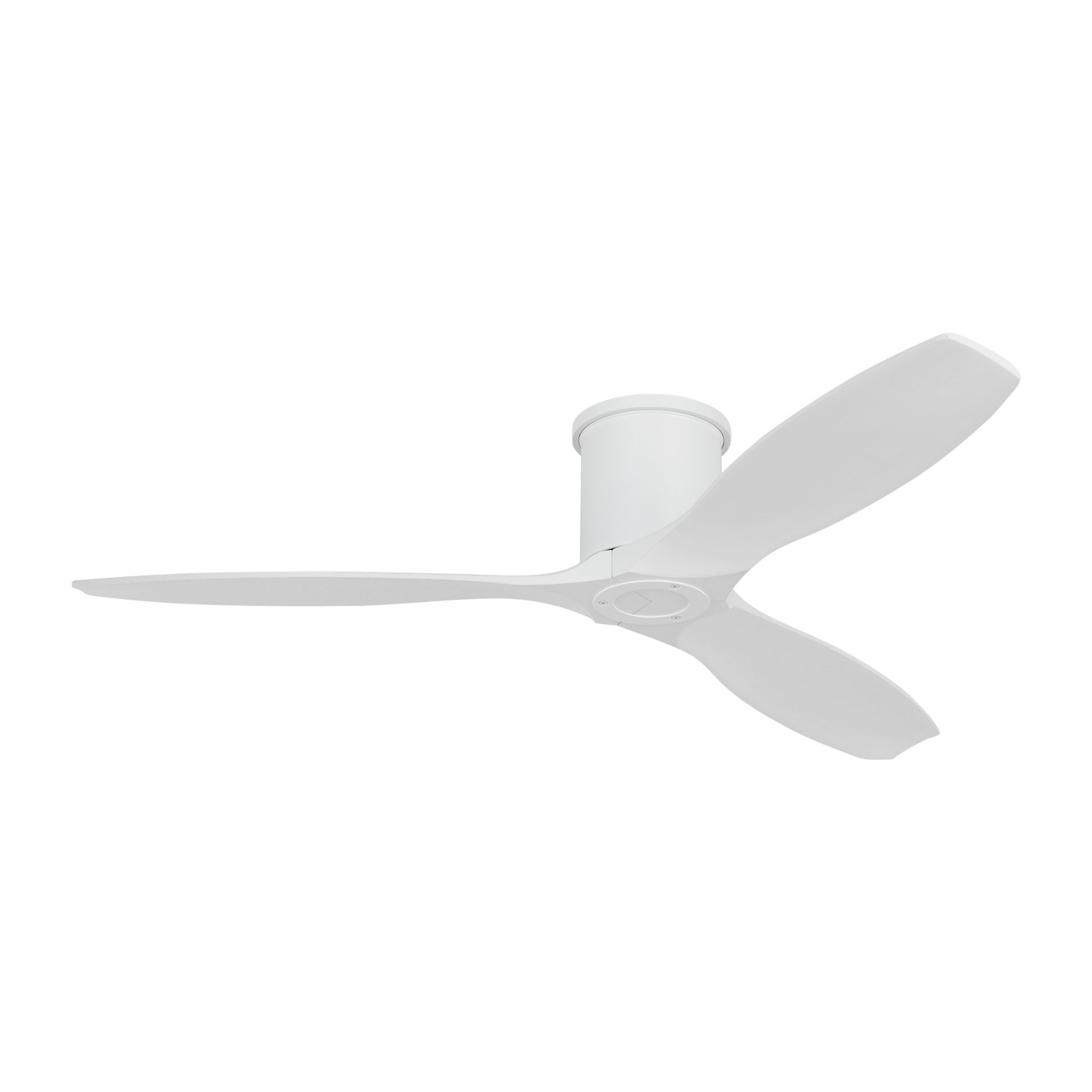 Collins 52" Ceiling Fan  in Matte White  w/ Matte White Blade D:52'' H:8 19/32''