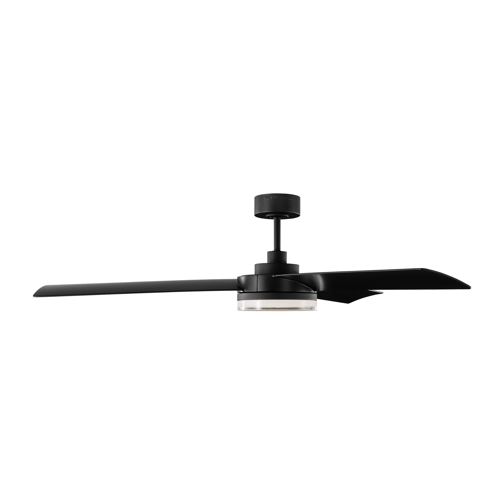 Sean Lavin Cirque 56" LED Ceiling Fan  in Midnight Black  w/ Midnight Black Blade D:56'' H:13 1/2''