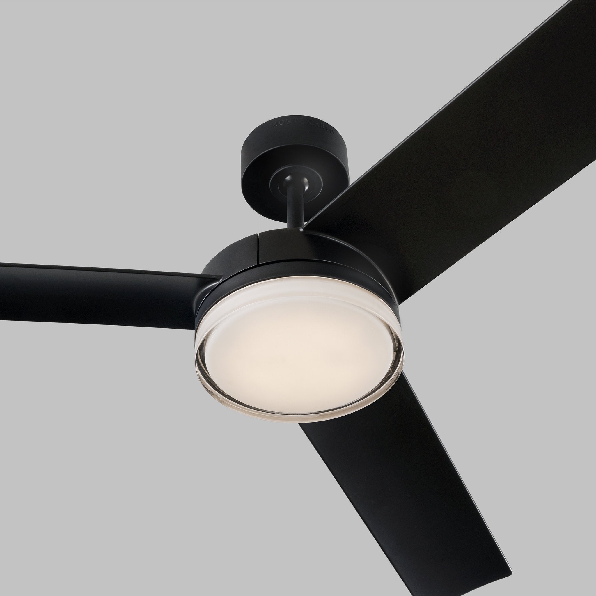 Sean Lavin Cirque 56" LED Ceiling Fan  in Midnight Black  w/ Midnight Black Blade D:56'' H:13 1/2''