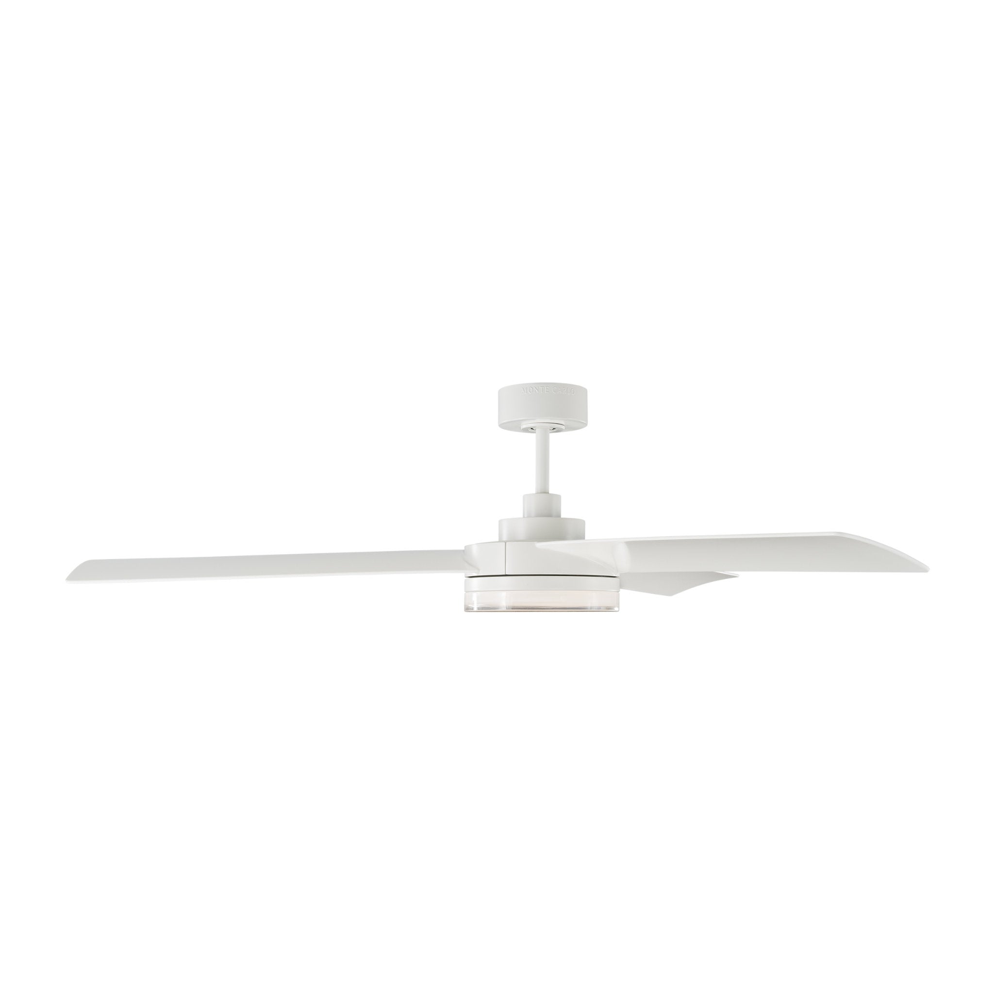 Sean Lavin Cirque 56" LED Ceiling Fan  in Matte White  w/ Matte White Blade D:56'' H:13 1/2''
