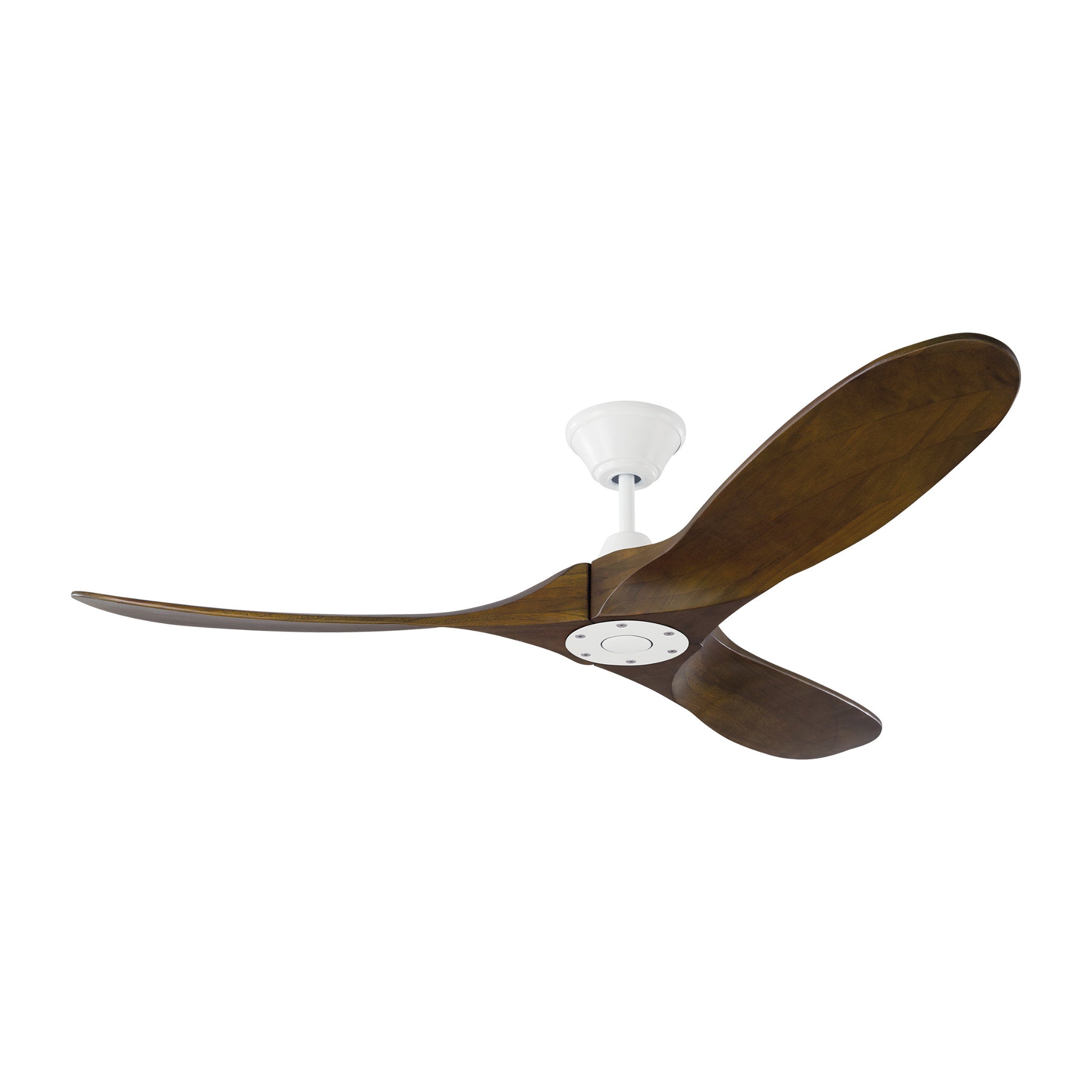 Maverick 52" Ceiling Fan  in Matte Black  w/ Dark Walnut Blade D:52'' H:11 11/16''