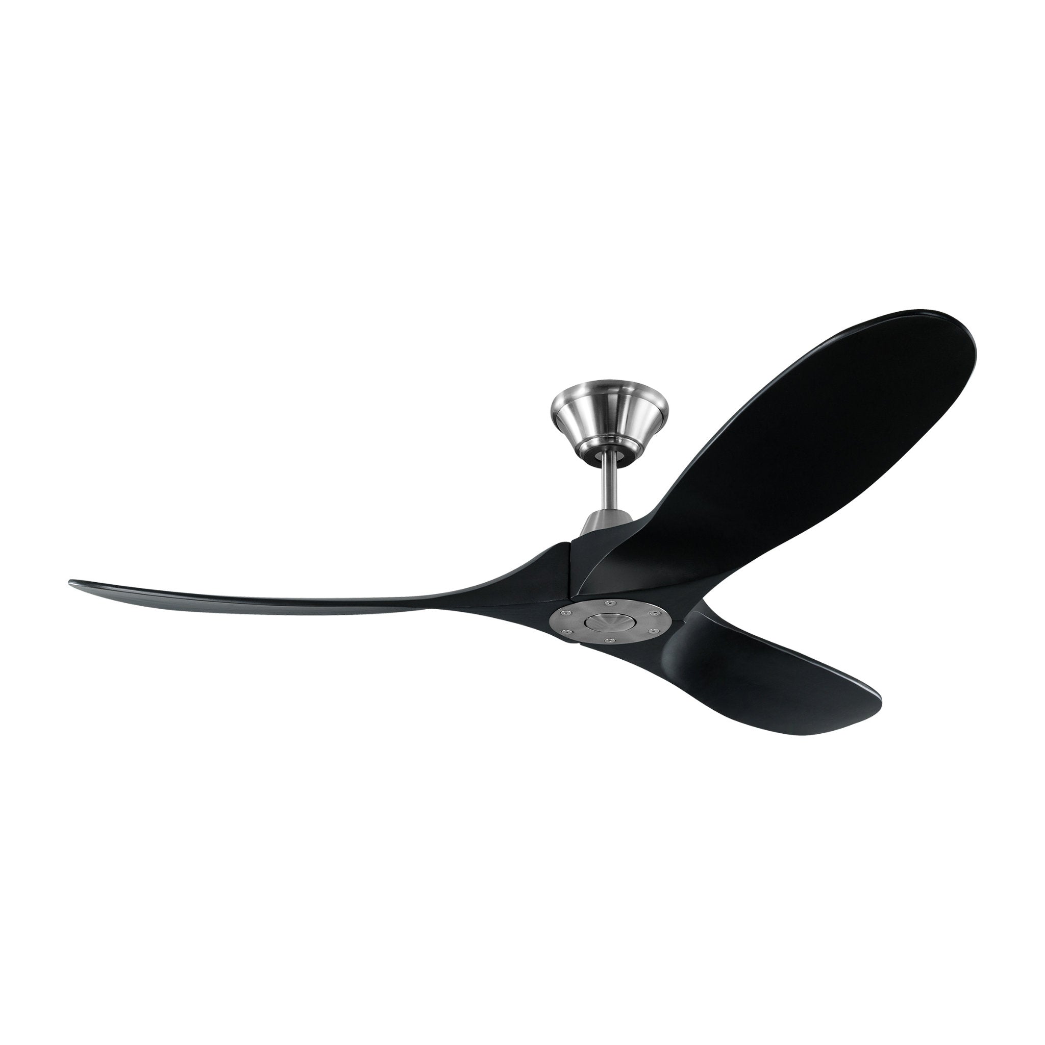 Maverick 52" Ceiling Fan  in Matte Black  w/ Matte Black Blade D:52'' H:11 11/16''