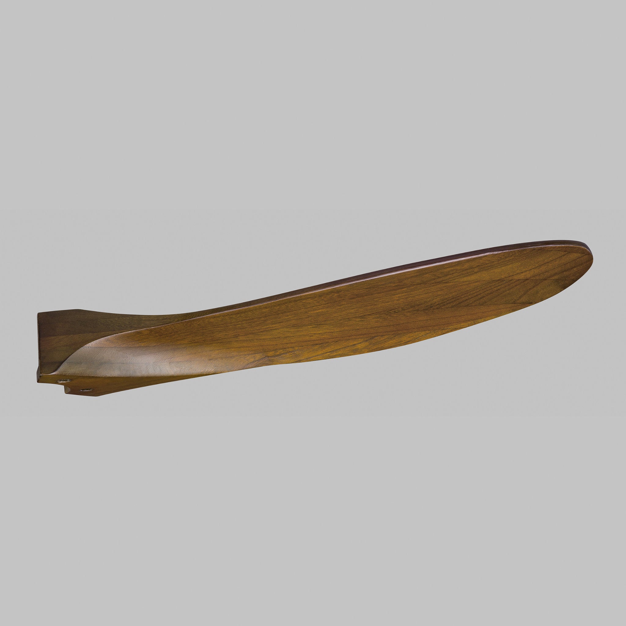 Maverick 52" Ceiling Fan  in Brushed Steel  w/ Dark Walnut Blade D:52'' H:11 11/16''