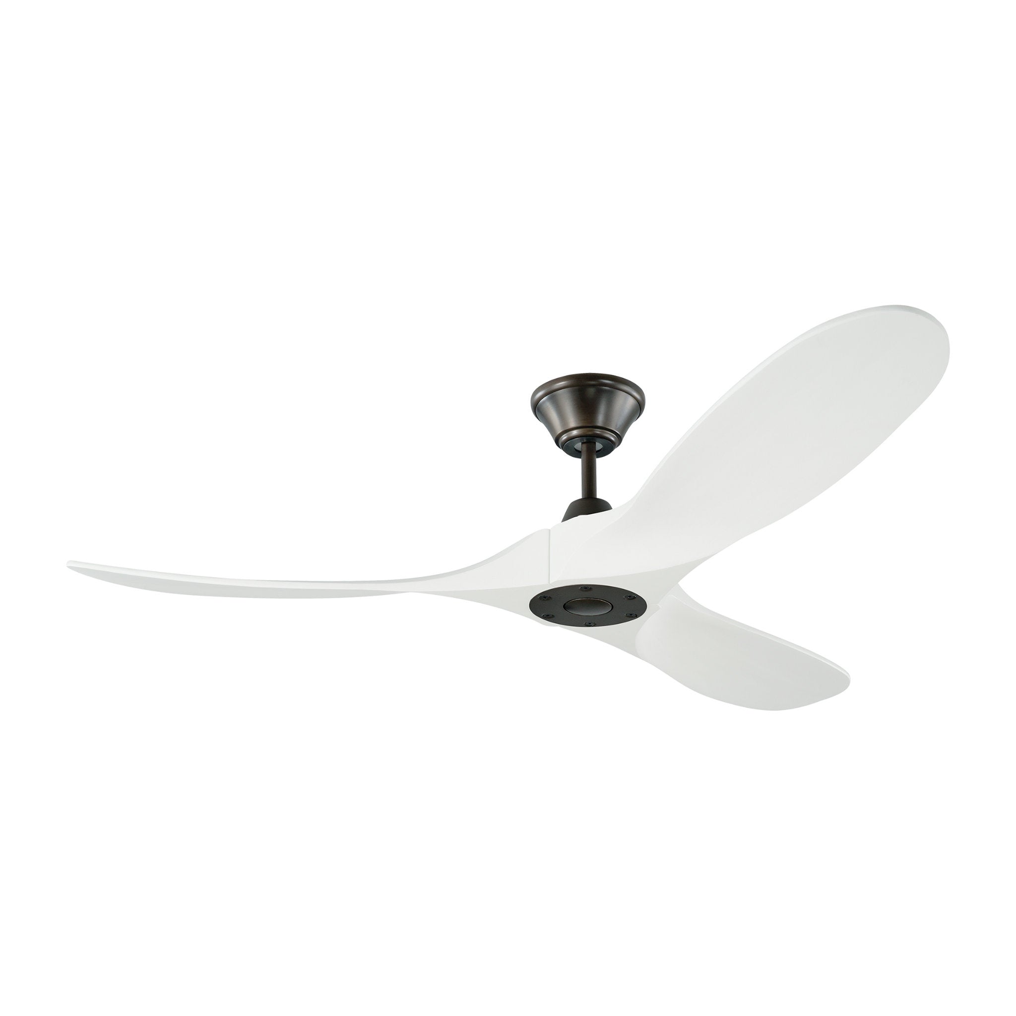 Maverick 52" Ceiling Fan  in Matte White  w/ Matte White Blade D:52'' H:11 11/16''