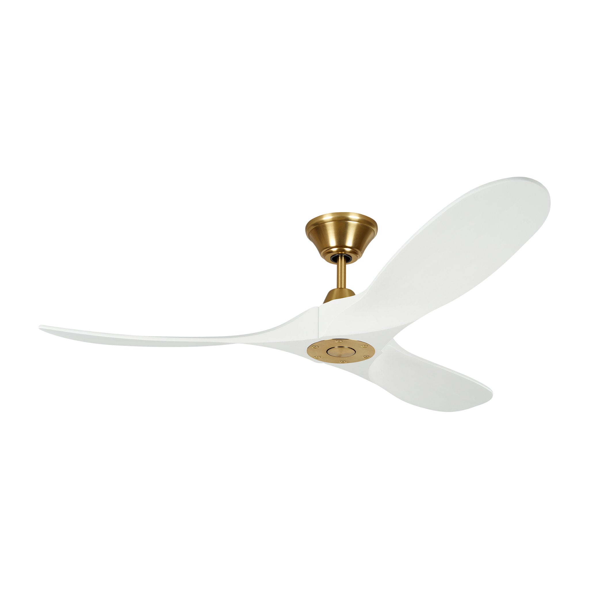 Maverick 52" Ceiling Fan  in Matte White  w/ Matte White Blade D:52'' H:11 11/16''