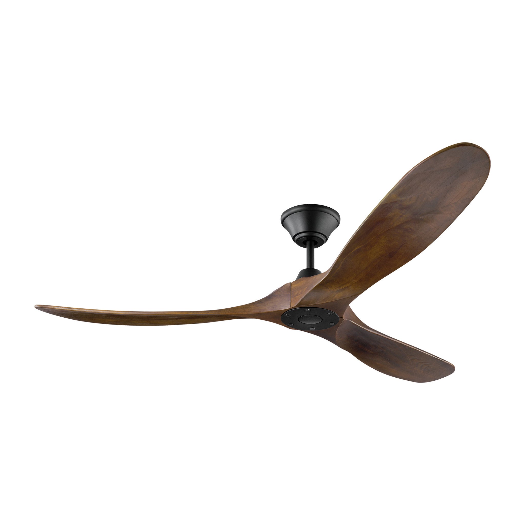 Maverick 60" Ceiling Fan  in Matte Black  w/ Dark Walnut Blade D:60'' H:11 11/16''