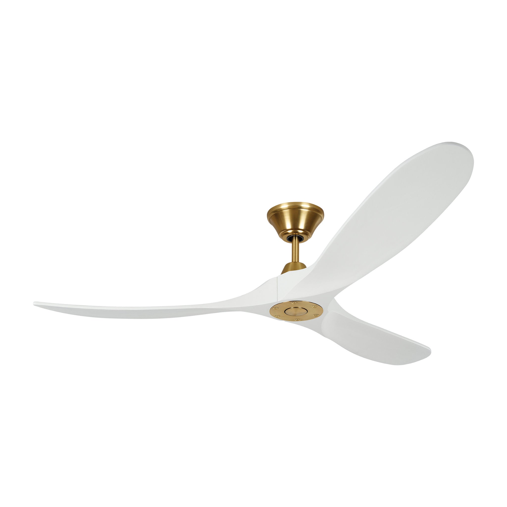 Maverick 60" Ceiling Fan  in Matte White  w/ Matte White Blade D:60'' H:11 11/16''
