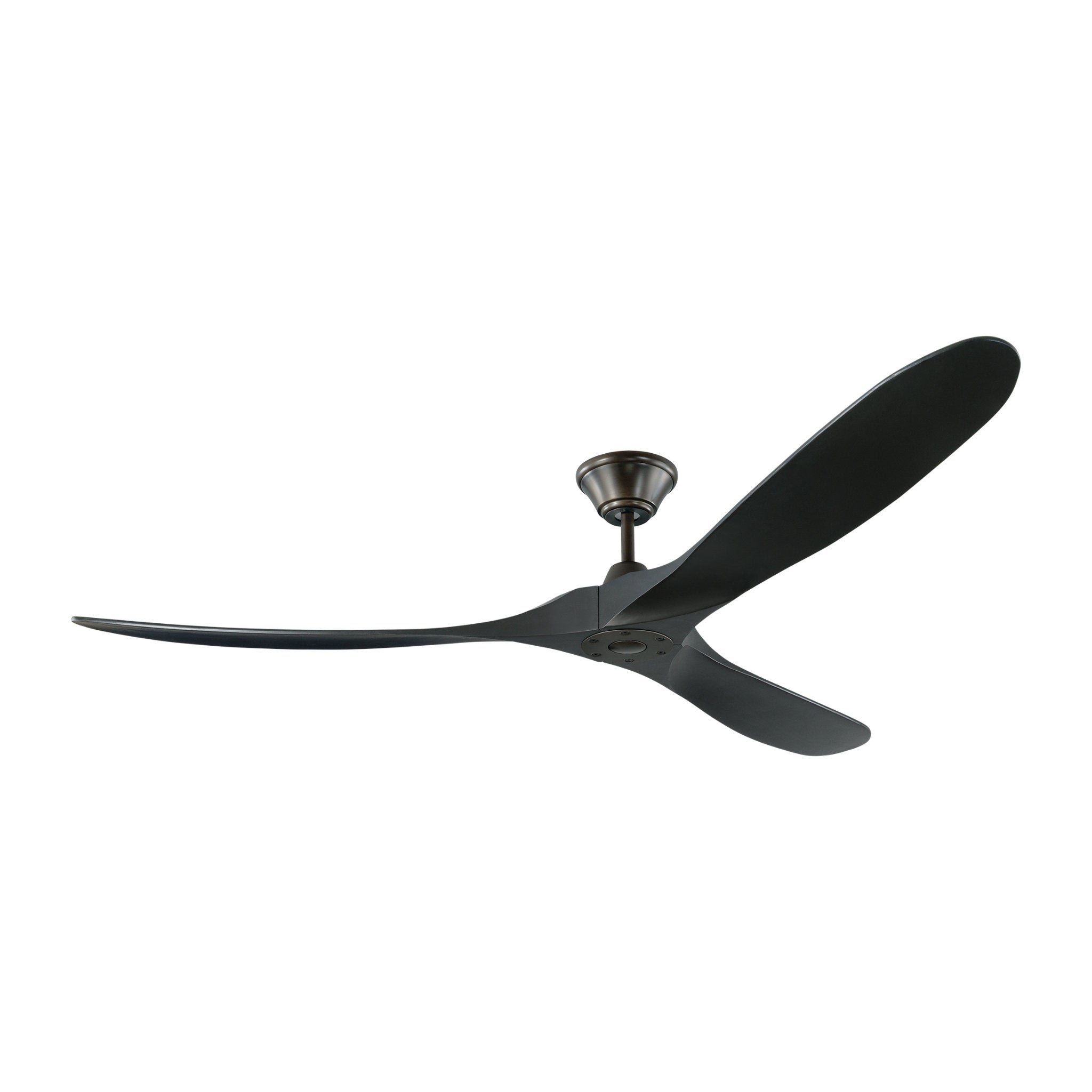 Maverick 70" Ceiling Fan  in Matte Black  w/ Matte Black Blade D:70'' H:11 11/16''