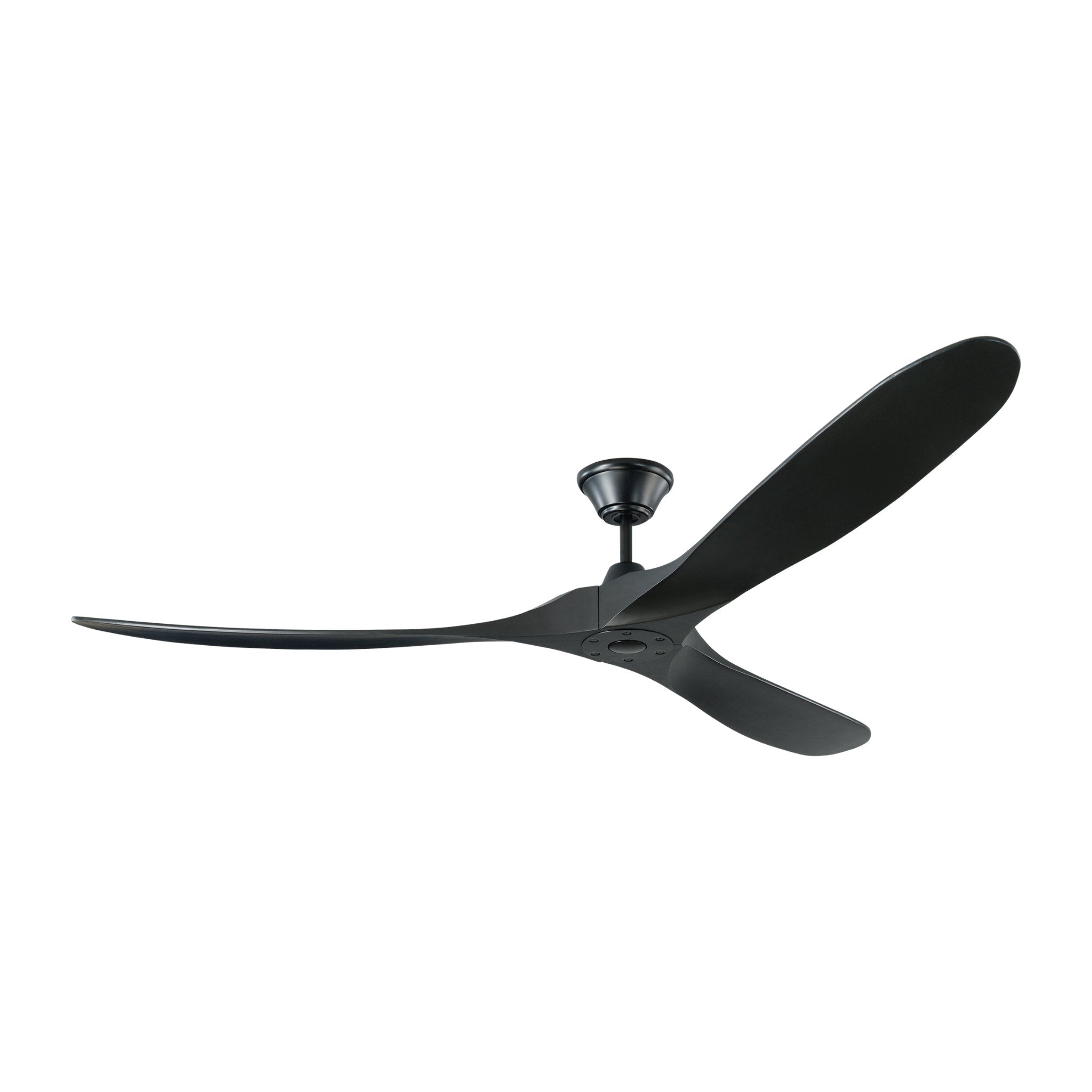 Maverick 70" Ceiling Fan  in Matte Black  w/ Matte Black Blade D:70'' H:11 11/16''