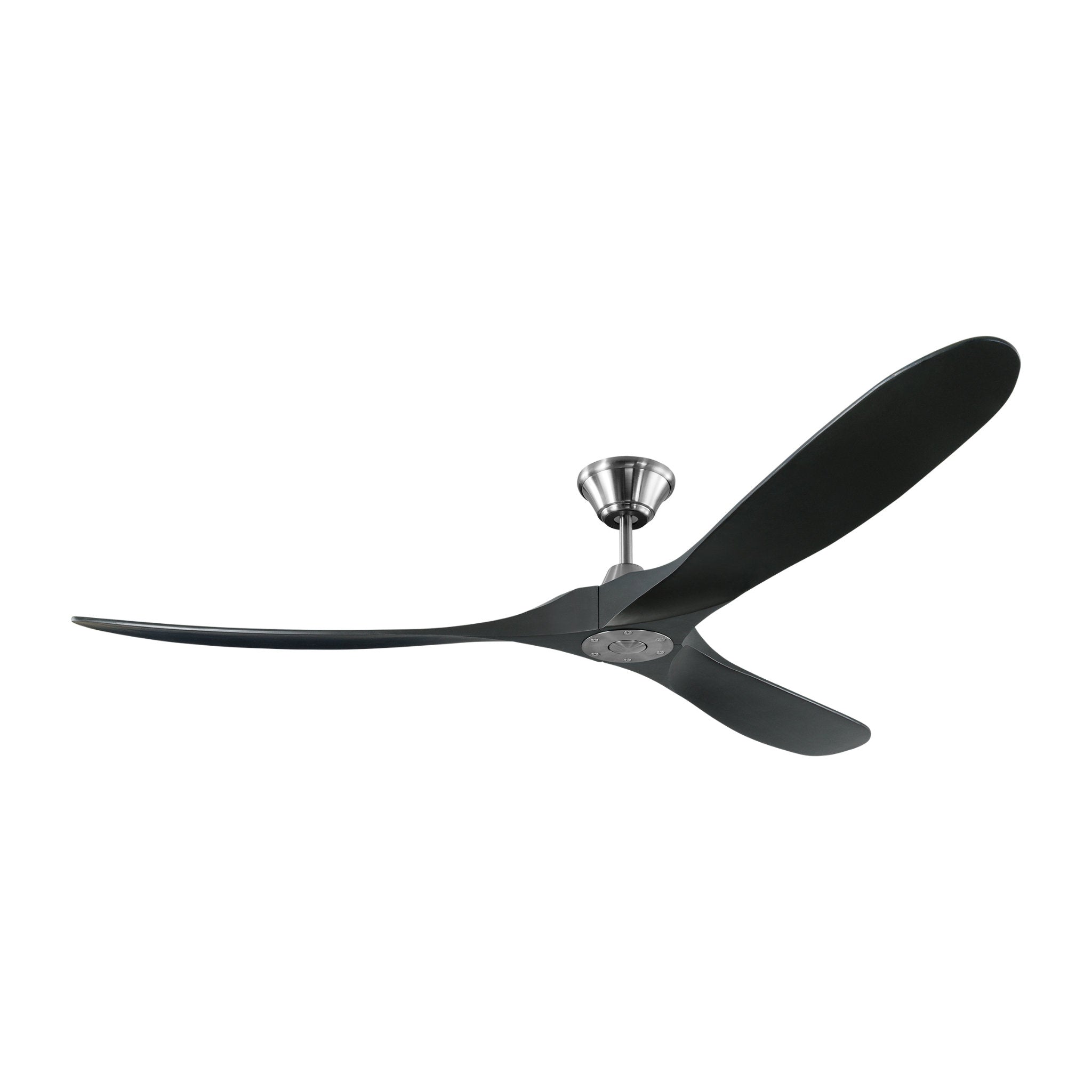 Maverick 70" Ceiling Fan  in Matte Black  w/ Matte Black Blade D:70'' H:11 11/16''