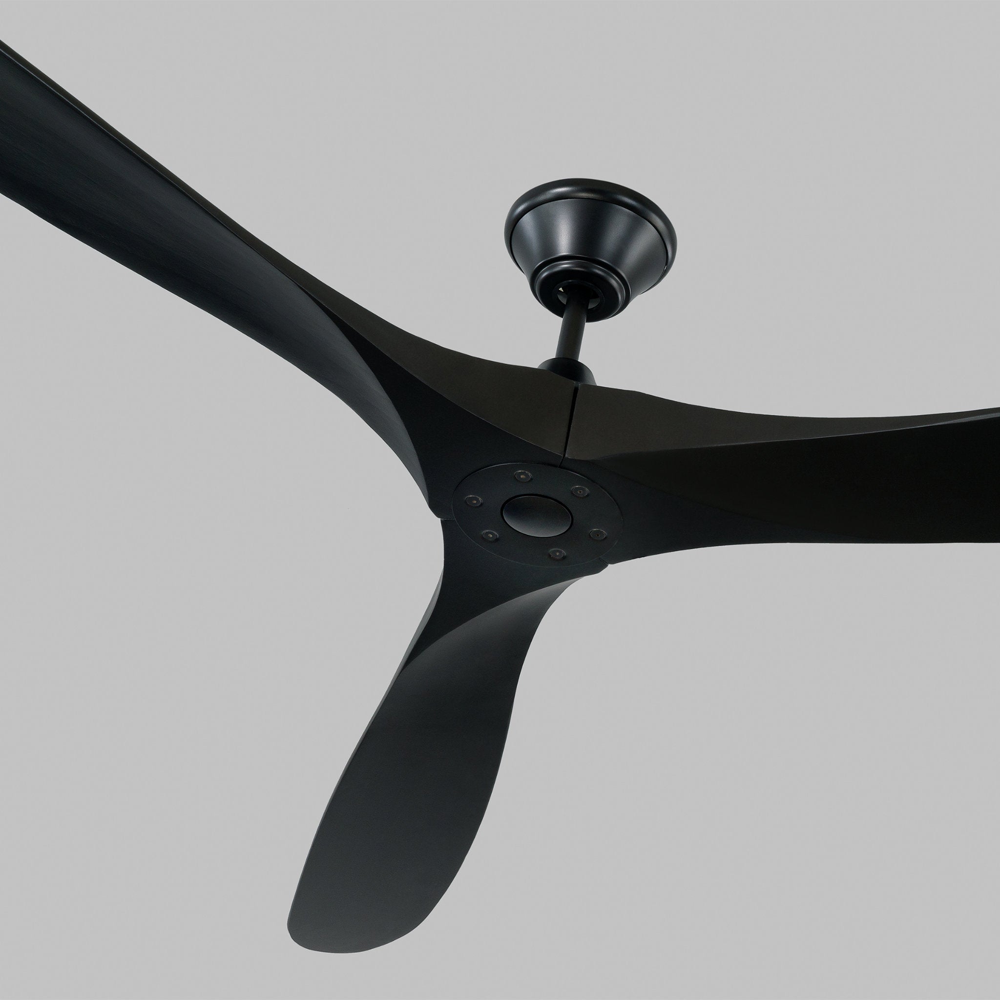 Maverick 88" Ceiling Fan  in Matte Black  w/ Matte Black Blade D:88'' H:13 29/32''
