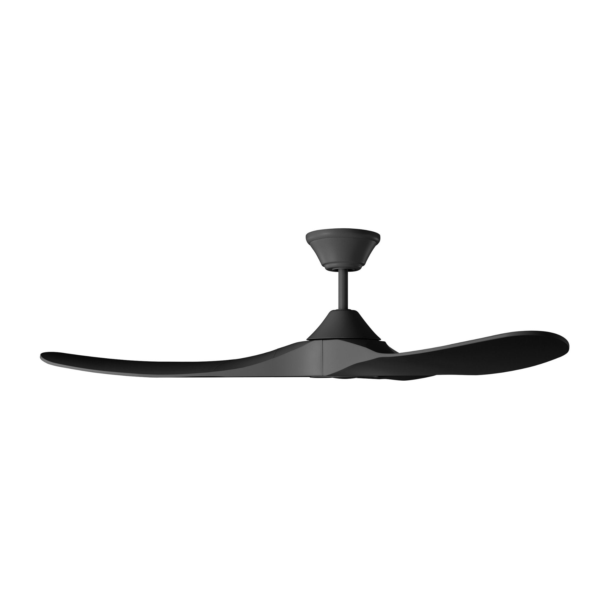 Maverick 52" Ceiling Fan  in Midnight Black  w/ Midnight Black Blade D:52'' H:12''