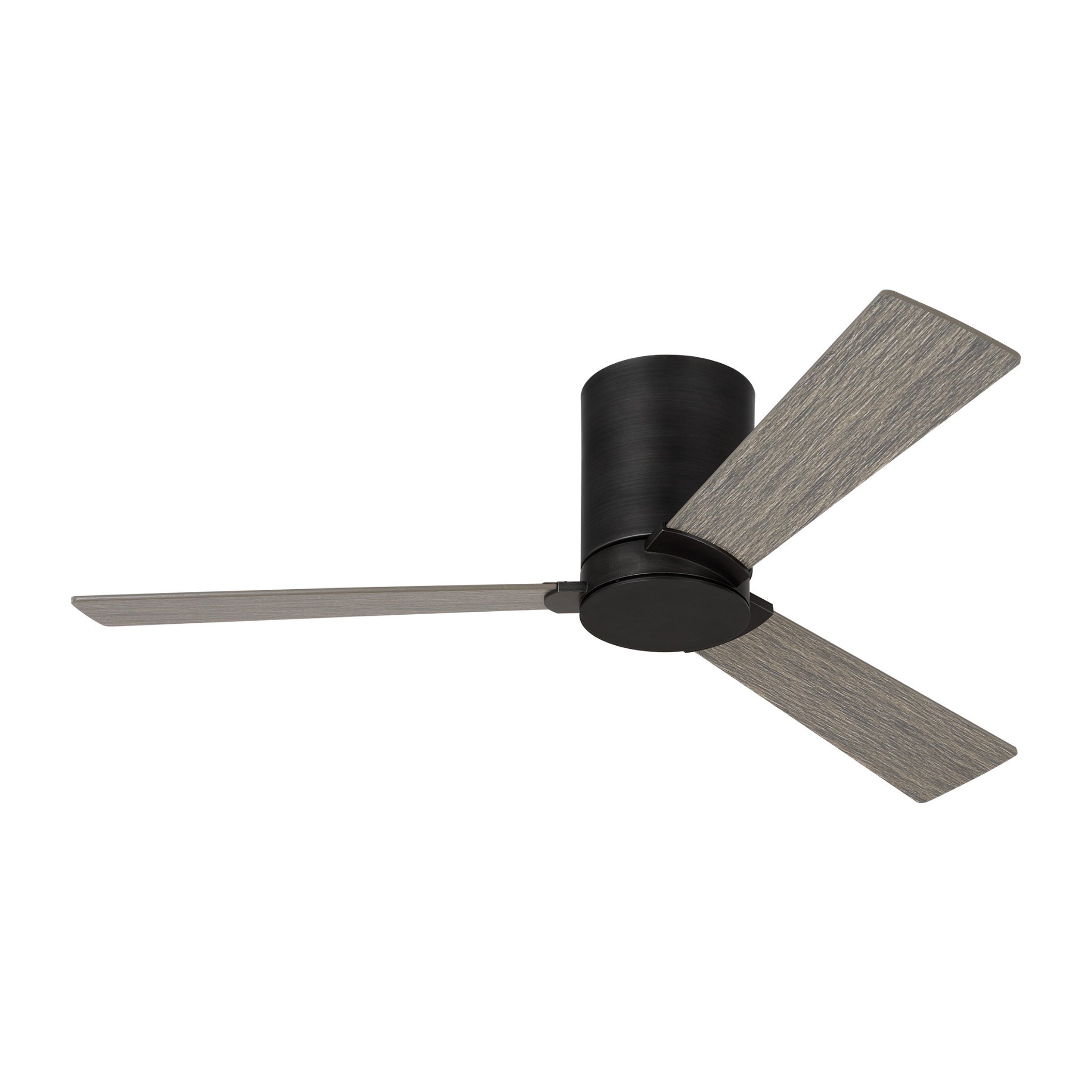 Rozzen 52" Ceiling Fan  in Aged Pewter  w/ Light Grey Weathered Oak Blade D:52'' H:9 5/16''