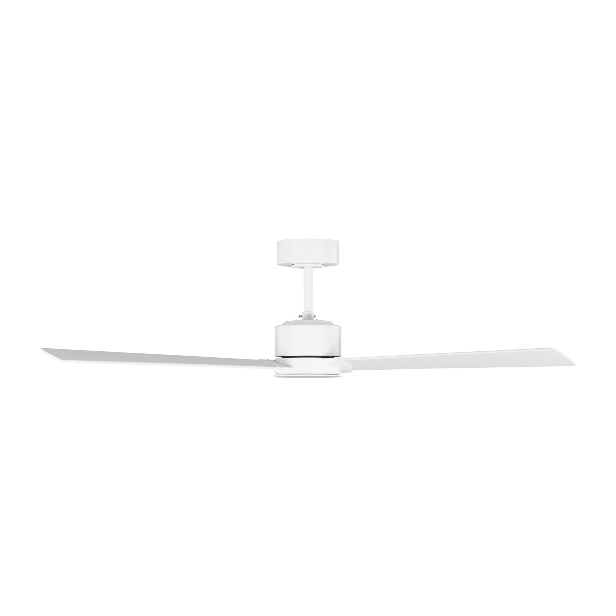 Rozzen 52" Ceiling Fan  in Matte White  w/ Matte White Blade D:52'' H:12 19/32''