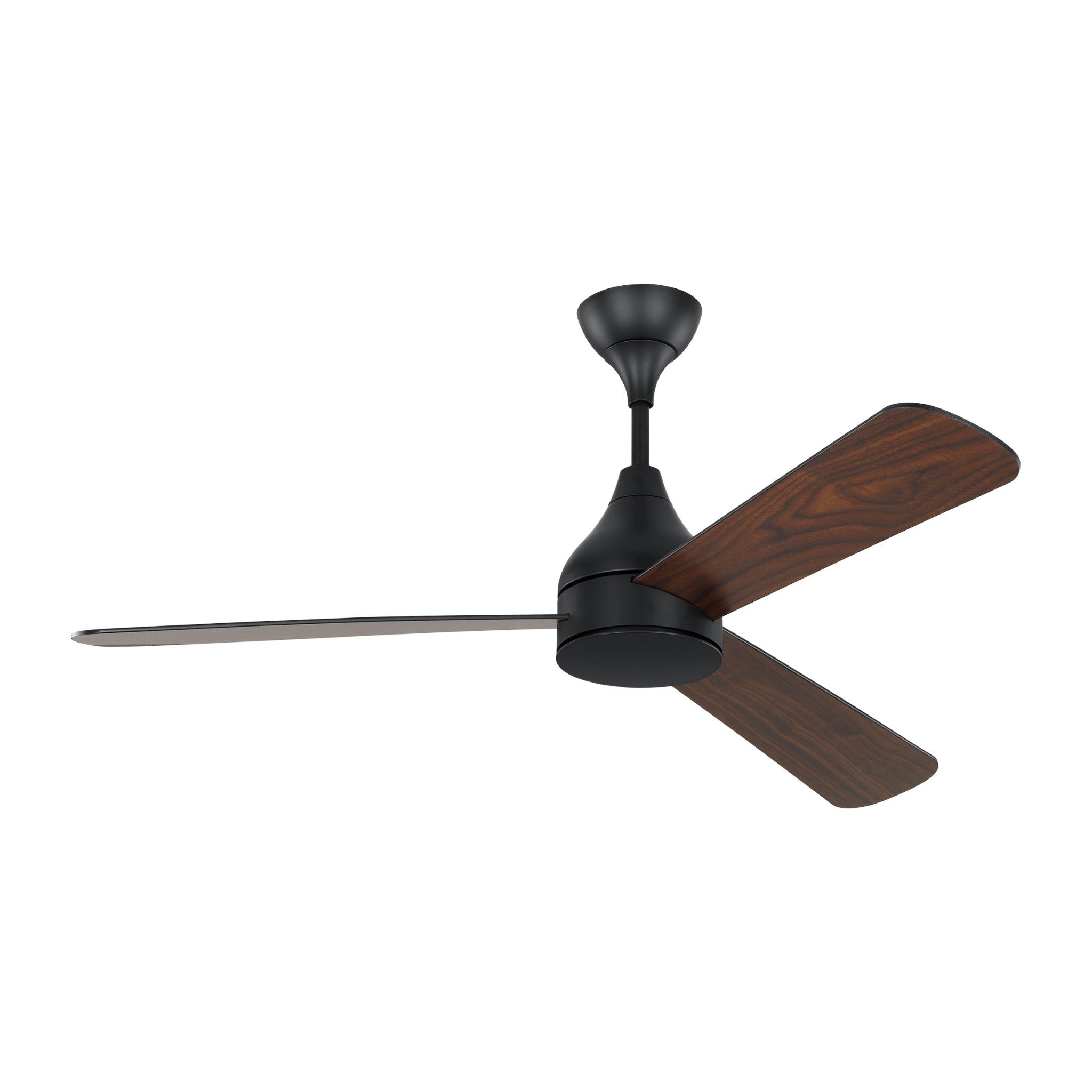 Barbara Barry Streaming 52" LED Ceiling Fan  in Midnight Black  w/ Midnight Black Blade D:52'' H:17 29/32''