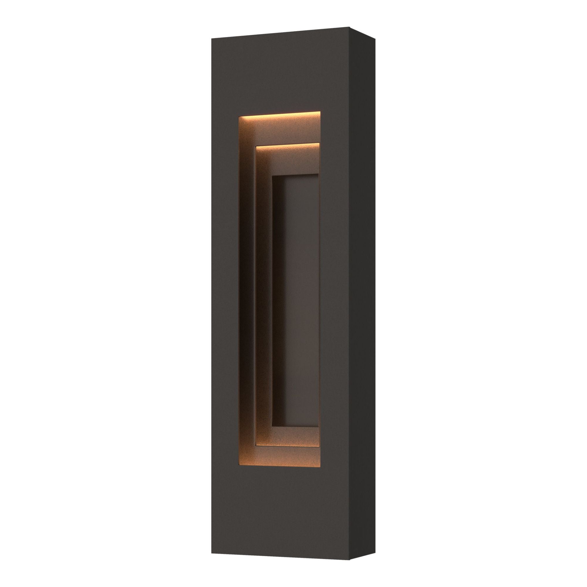 Procession Small Outdoor Sconce 2-Light Coastal Oil Rubbed Bronze Accent in Coastal Oil Rubbed Bronze