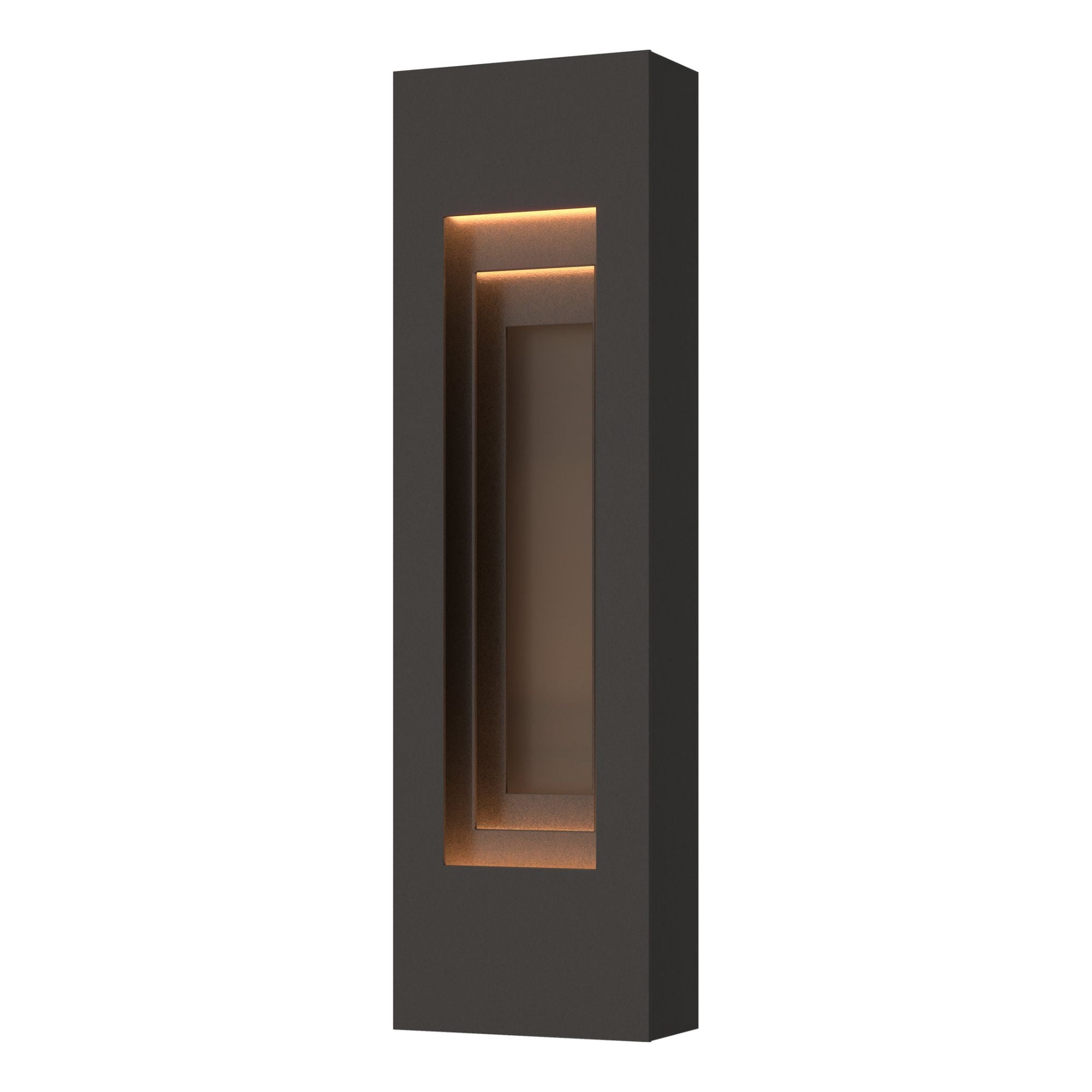 Procession Small Outdoor Sconce 2-Light Coastal Dark Smoke Accent in Coastal Oil Rubbed Bronze