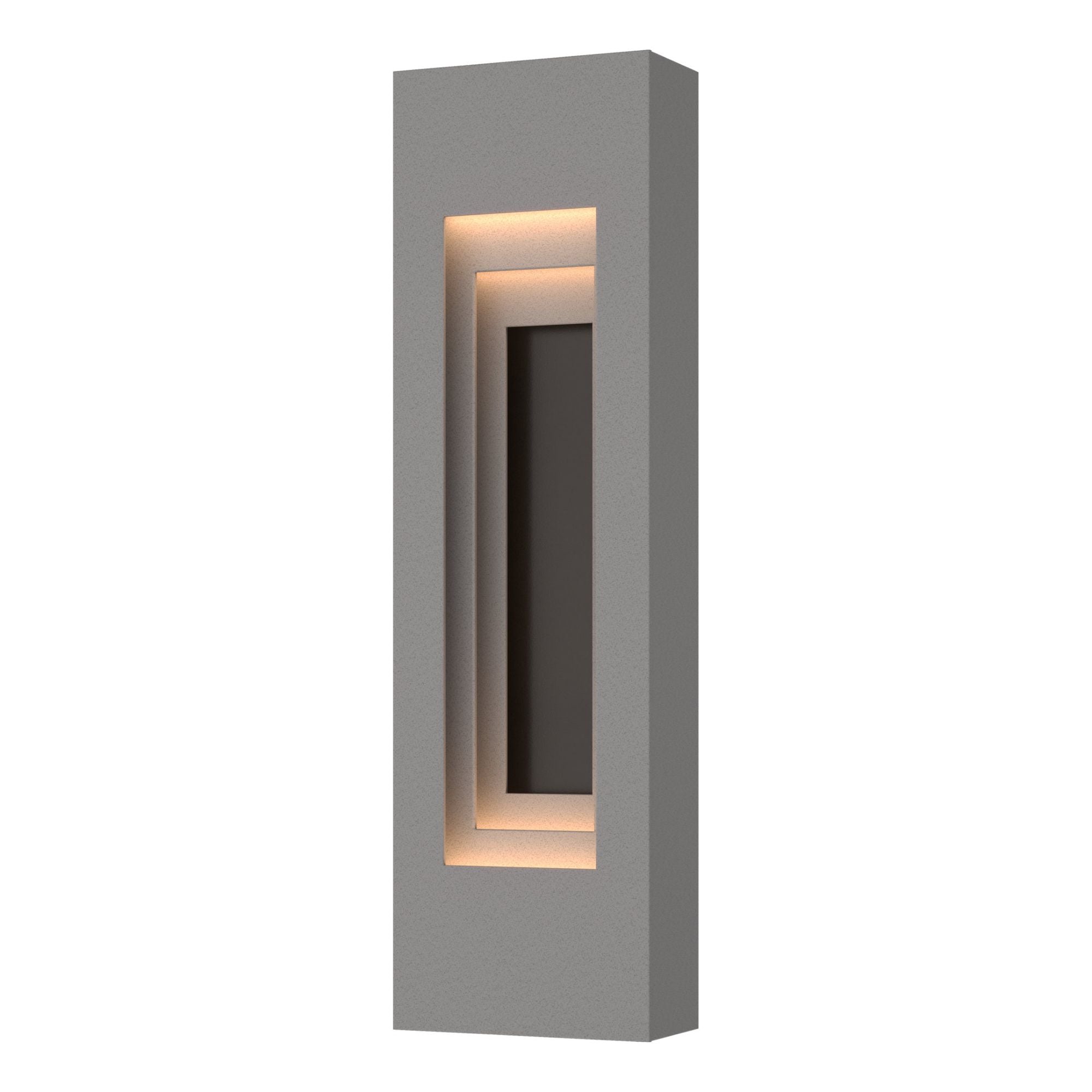 Procession Small Outdoor Sconce 2-Light Coastal Oil Rubbed Bronze Accent in Coastal Burnished Steel