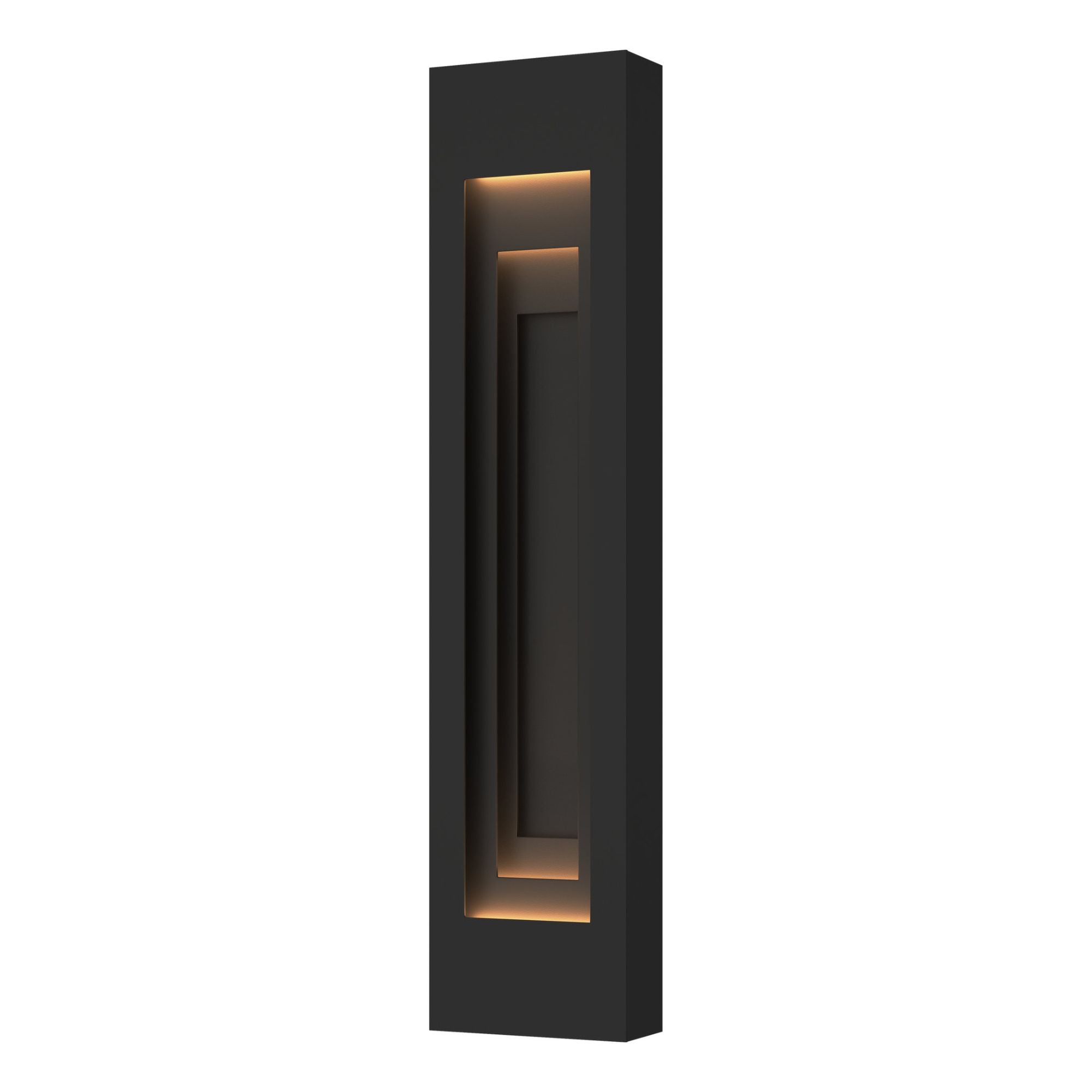 Procession Large Outdoor Sconce 2-Light Coastal Black Accent in Coastal Black