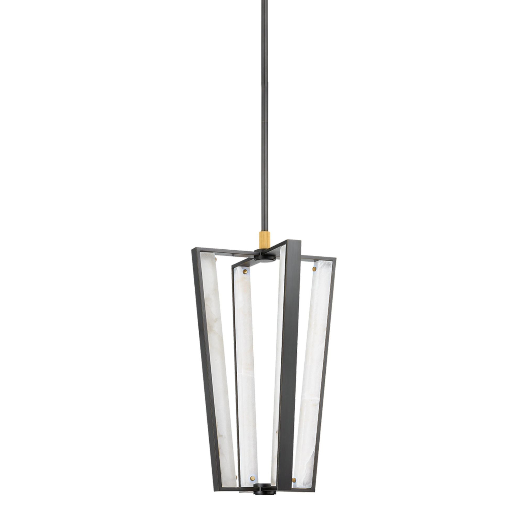 Edgemere 4-Light Pendant in Aged Brass 16W x 27.75H (4054-AGB/DB)